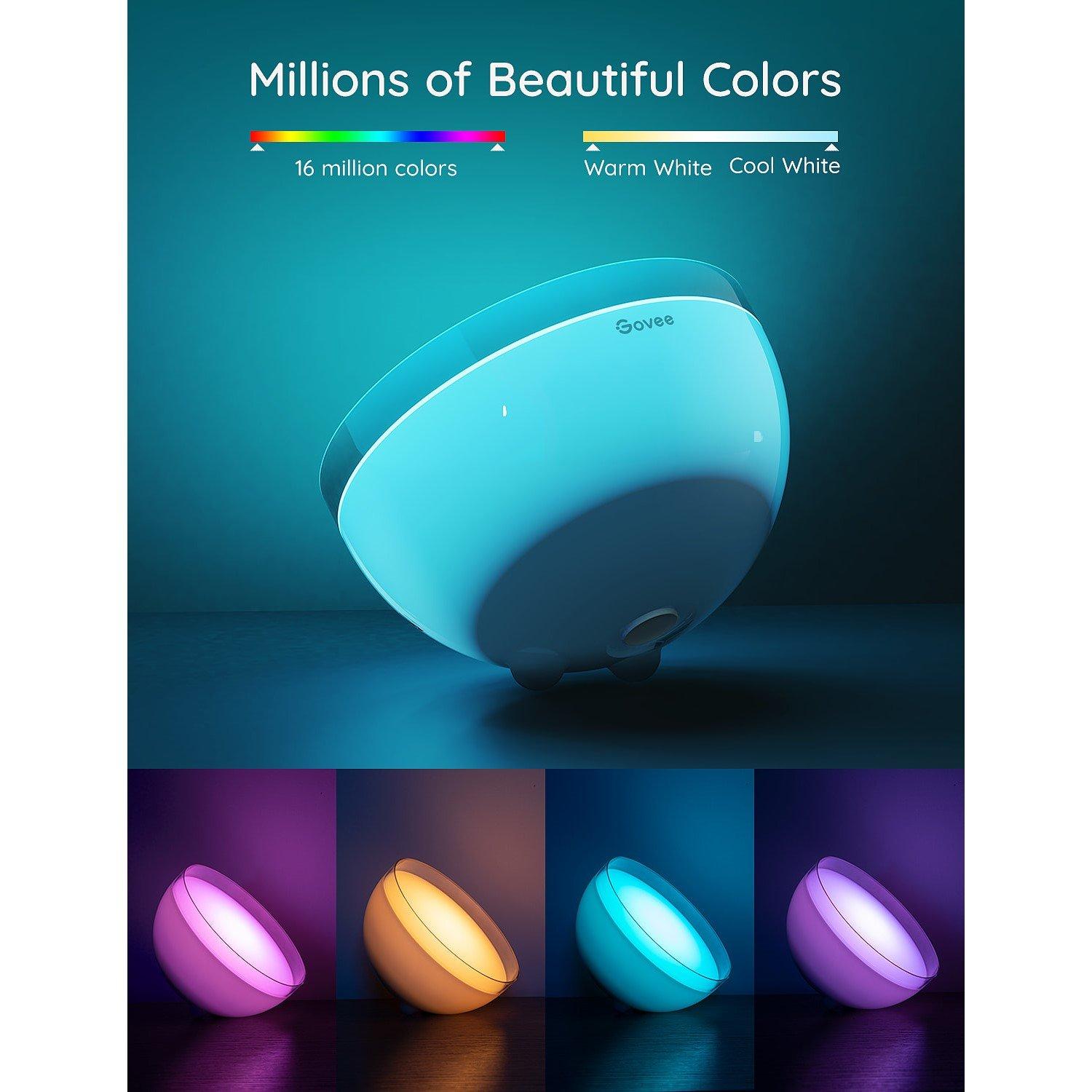 Multi - GOVEE - Ambient RGB Portable Table Lamp - 2