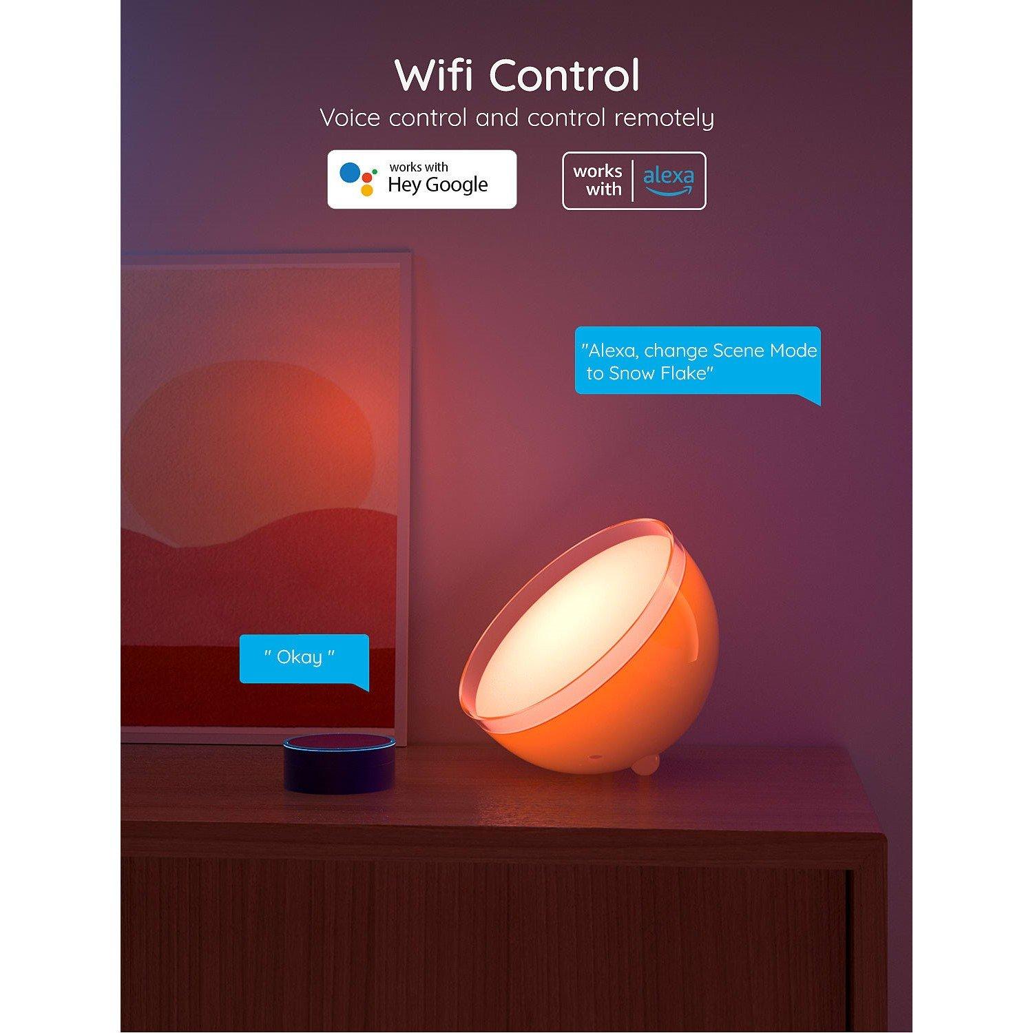 Multi - GOVEE - Ambient RGB Portable Table Lamp - 4