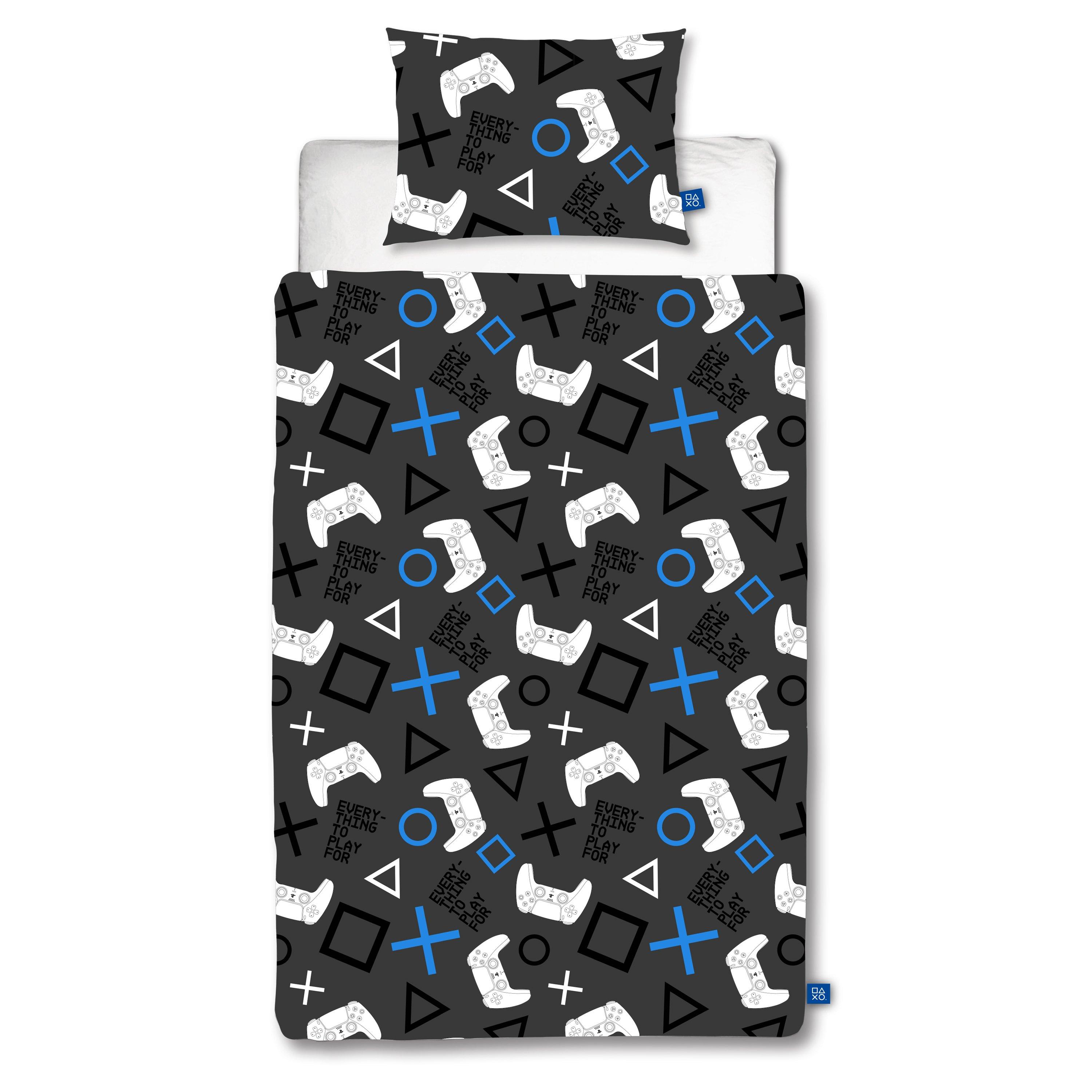 Grey - PlayStation - PlayStation Gamers Single Duvet - 2