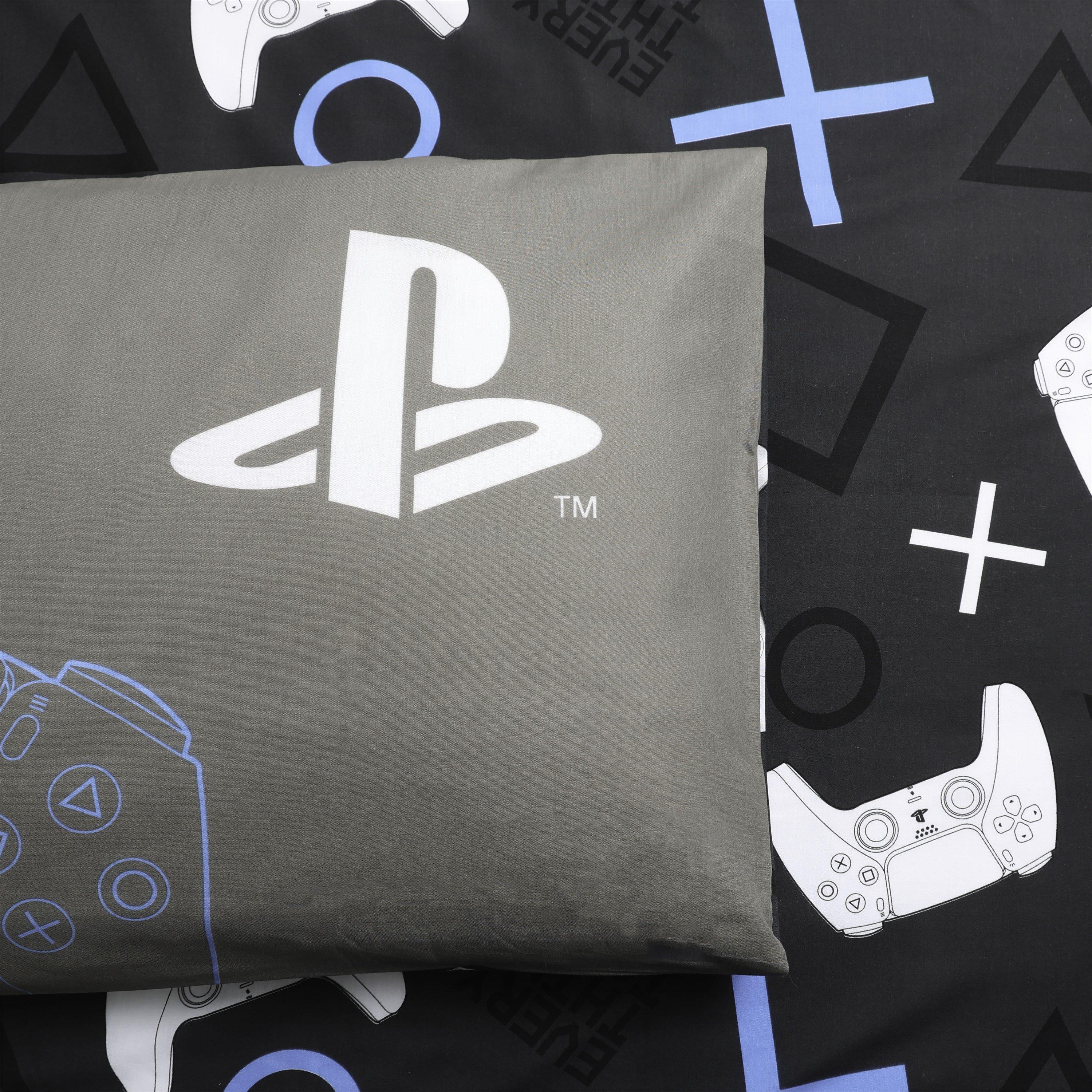 Grey - PlayStation - PlayStation Gamers Single Duvet - 5