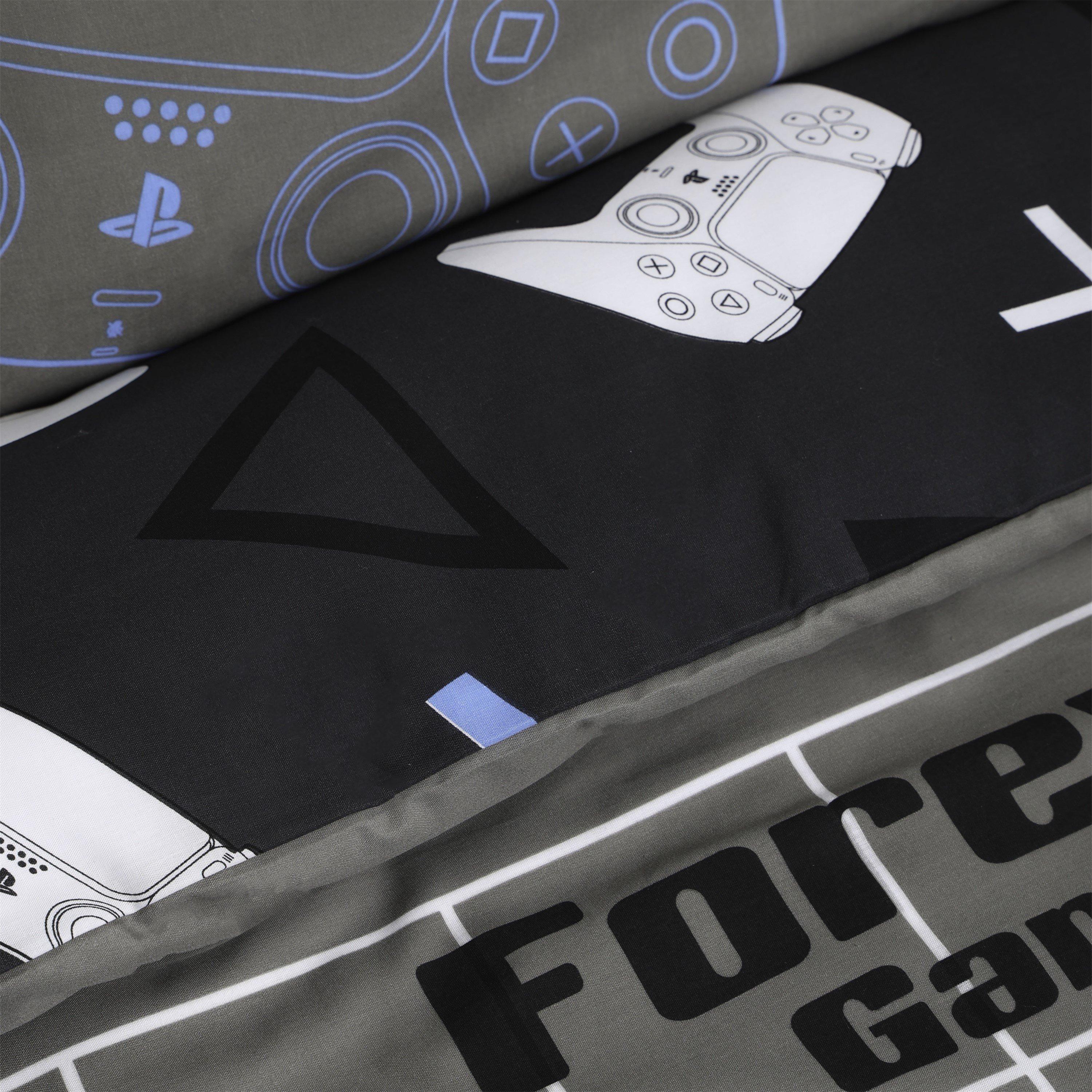 Grey - PlayStation - PlayStation Gamers Single Duvet - 10