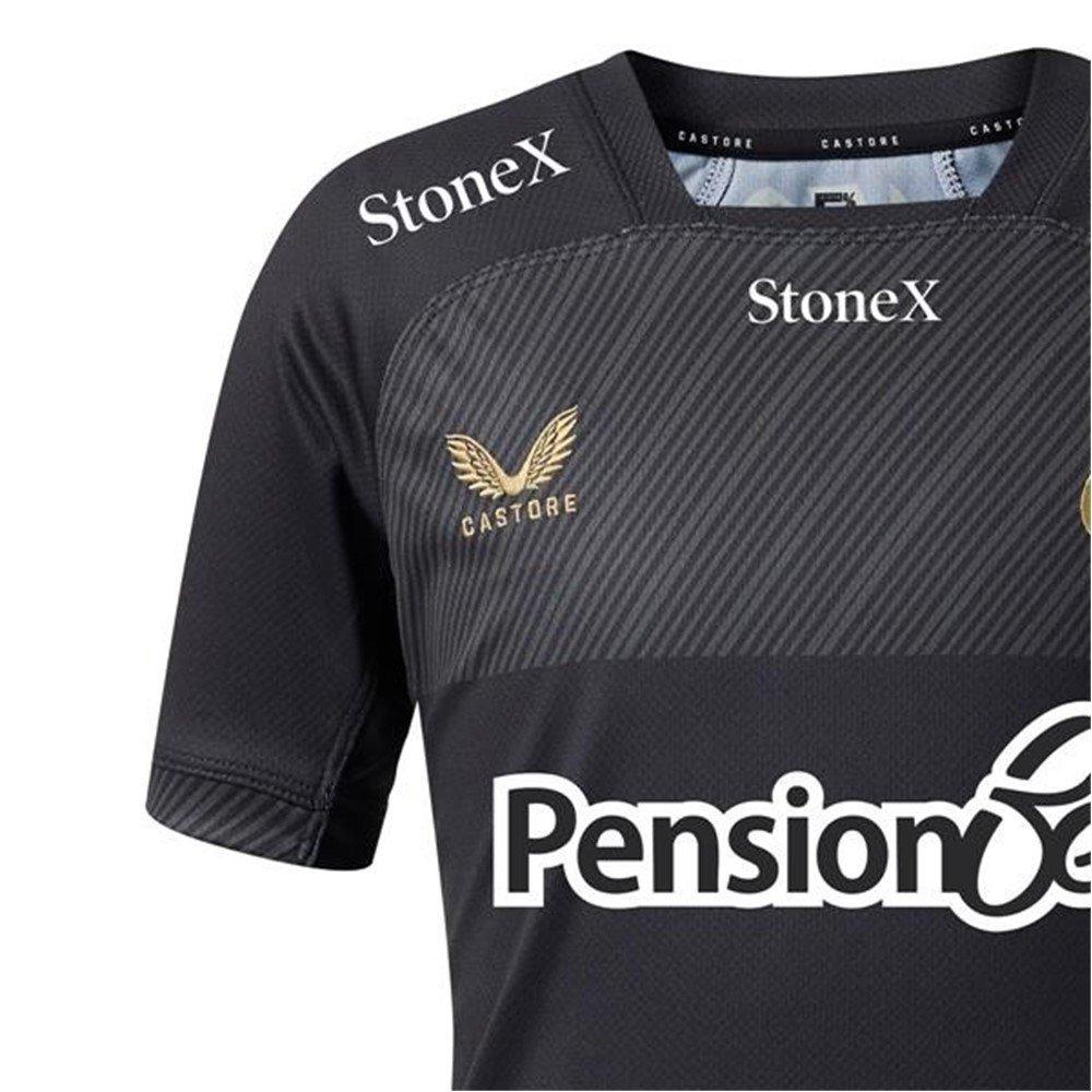 Black - Castore - Kids Saracens Home Rugby Shirt 2026/27 - 3