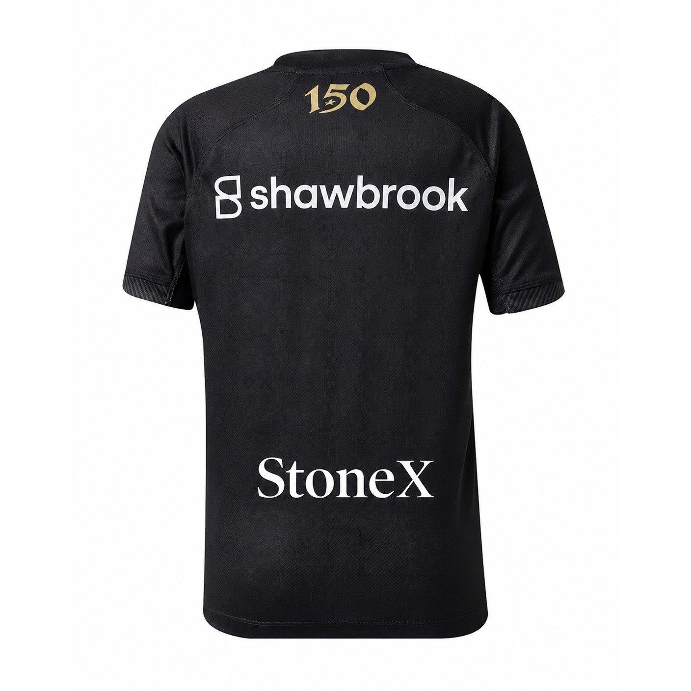 Black - Castore - Kids Saracens Home Rugby Shirt 2026/27 - 4