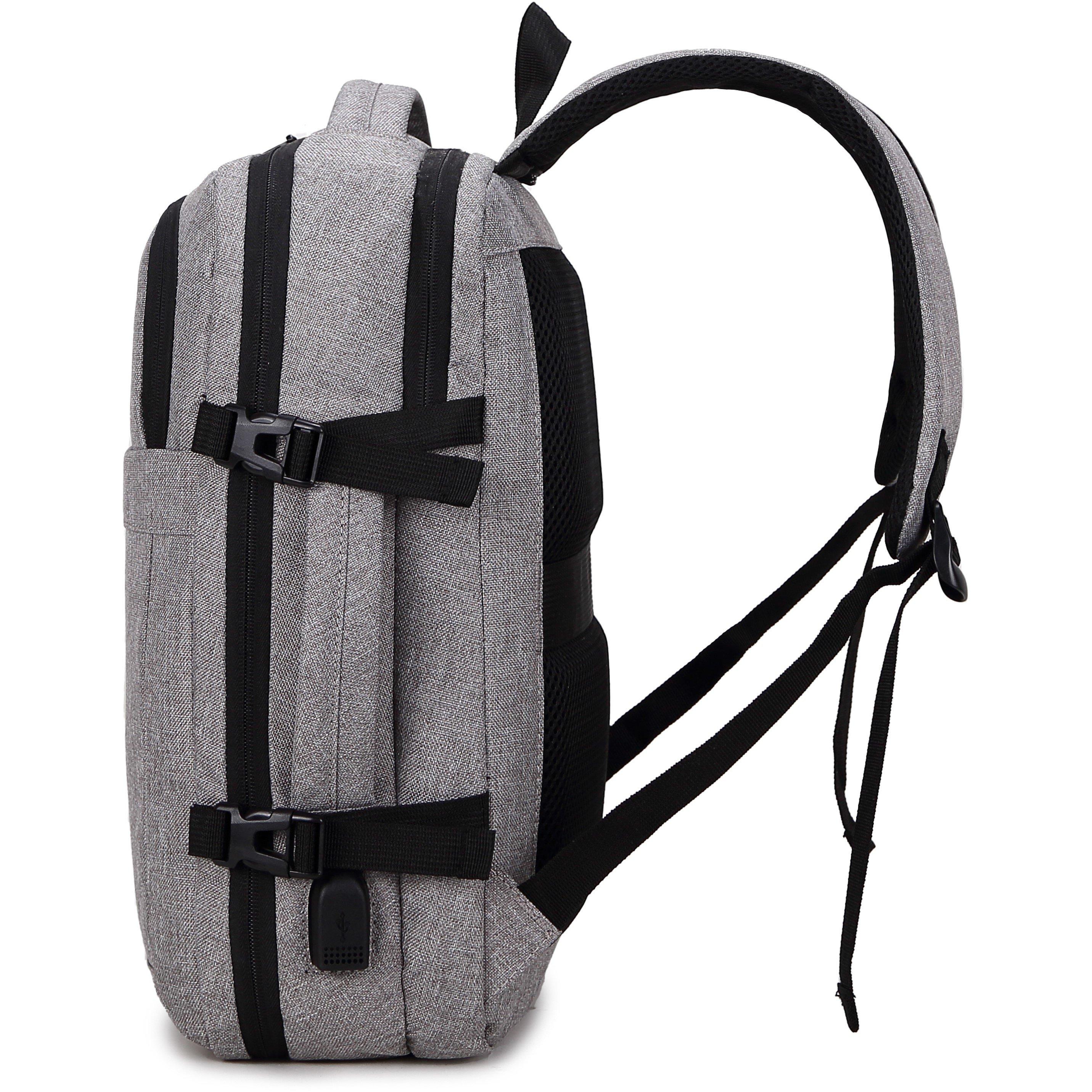 Grey Ab009-42 - A2B - Pioneer RyanAir 20L Onboard Backpack Flight Bag - 2