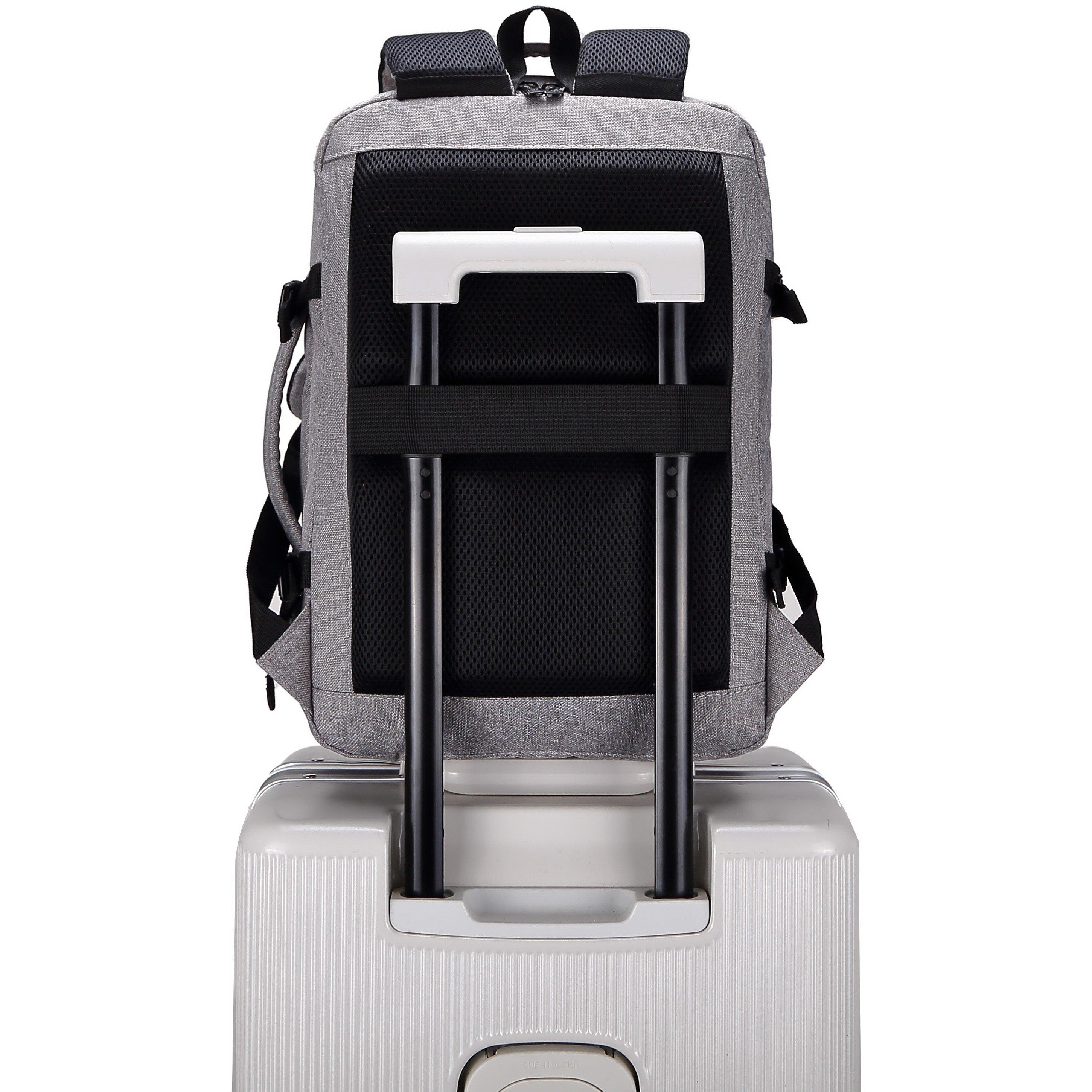 Grey Ab009-42 - A2B - Pioneer RyanAir 20L Onboard Backpack Flight Bag - 7