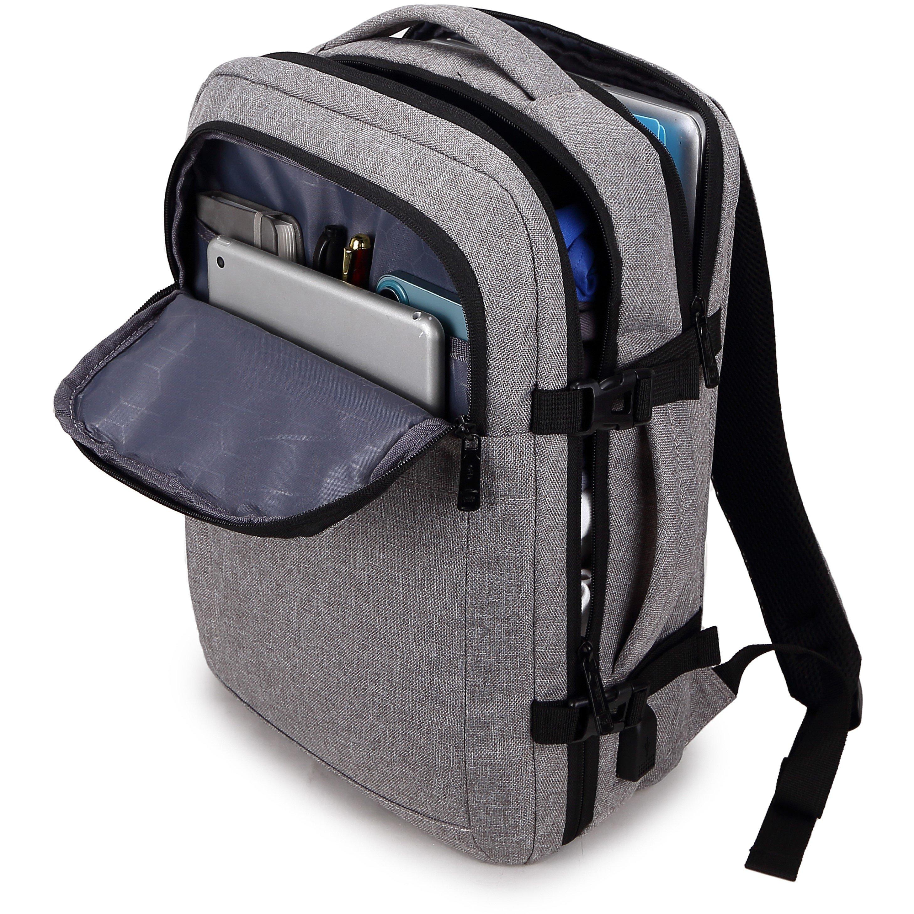 Grey Ab009-42 - A2B - Pioneer RyanAir 20L Onboard Backpack Flight Bag - 10