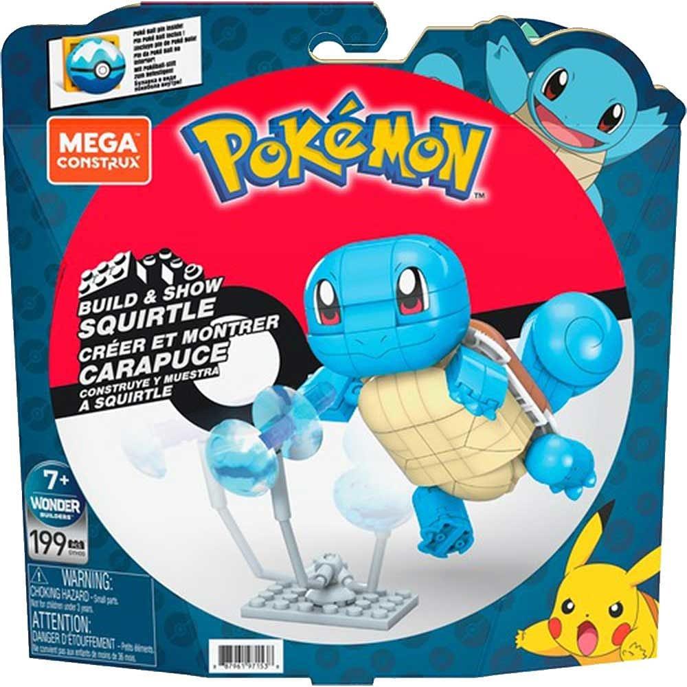 Mercadoria - Mega Construx - Pokémon Build and Show Squirtle