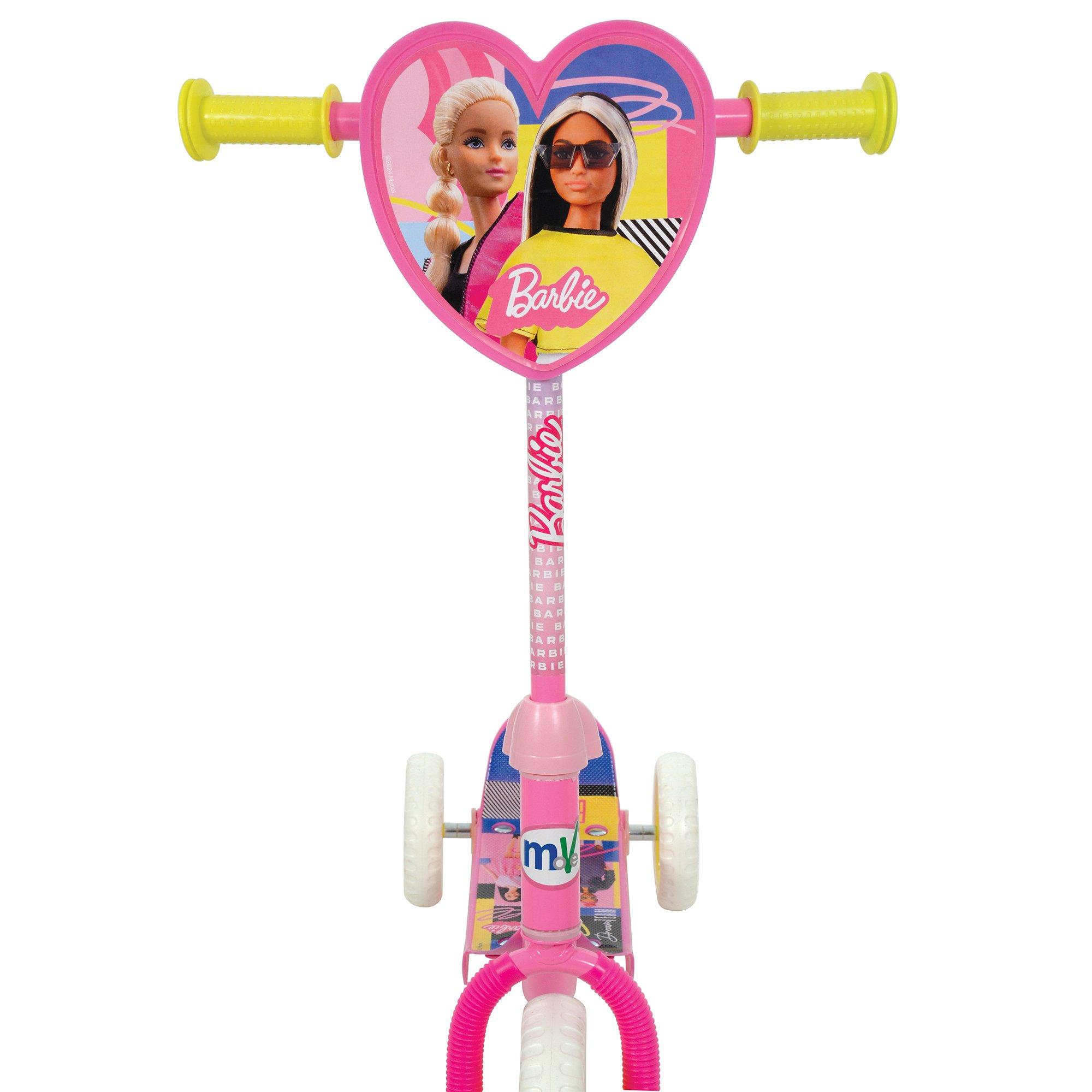 Multicoloured - Barbie - Barbie Deluxe Tri Scooter - 4