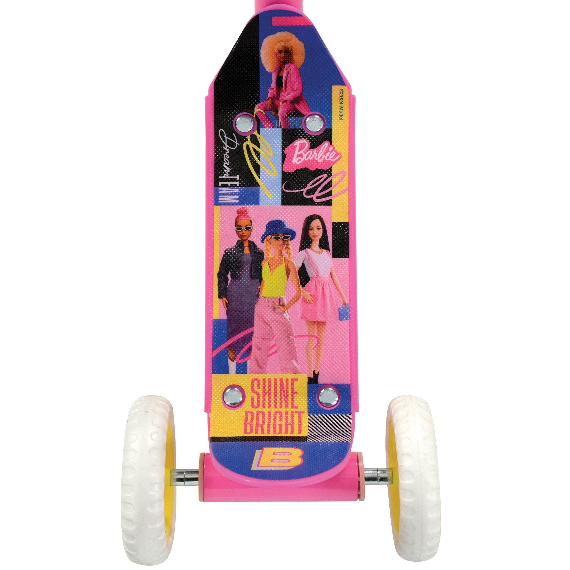 Multicoloured - Barbie - Barbie Deluxe Tri Scooter - 5