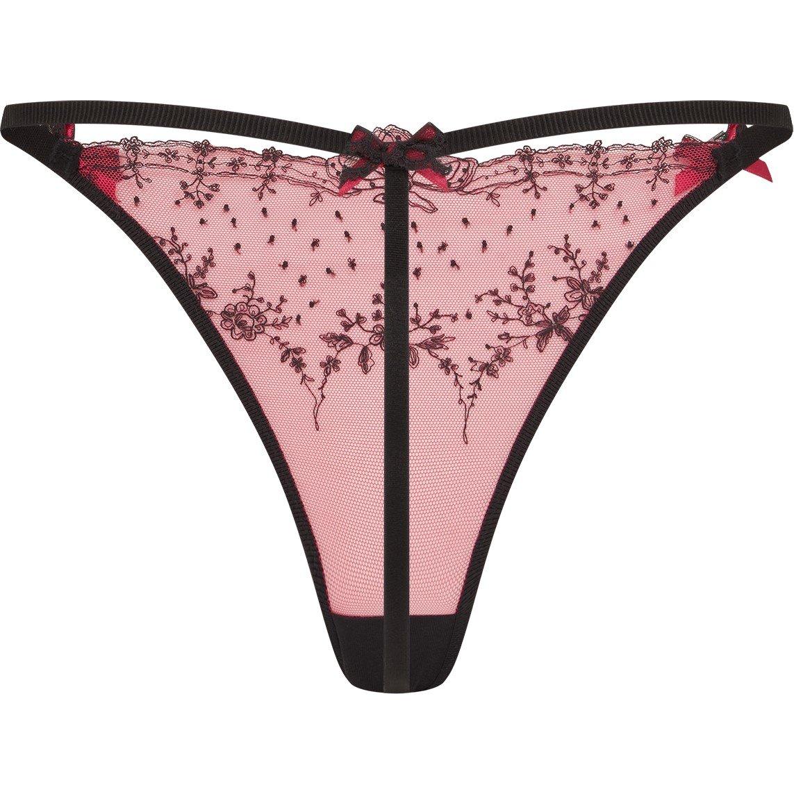 Black/Pink - Agent Provocateur - GRAICE Thong - 2
