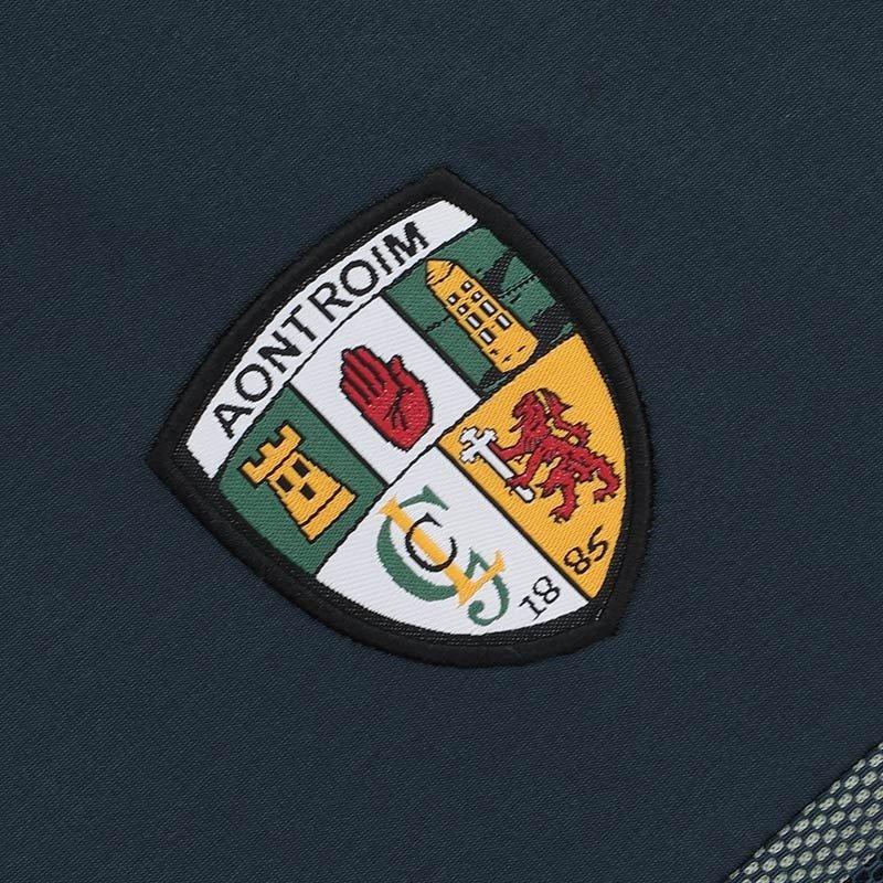 Navy/Mead/Teal - ONeills - Antrim GAA Junior Nepal Half Zip Top - 4