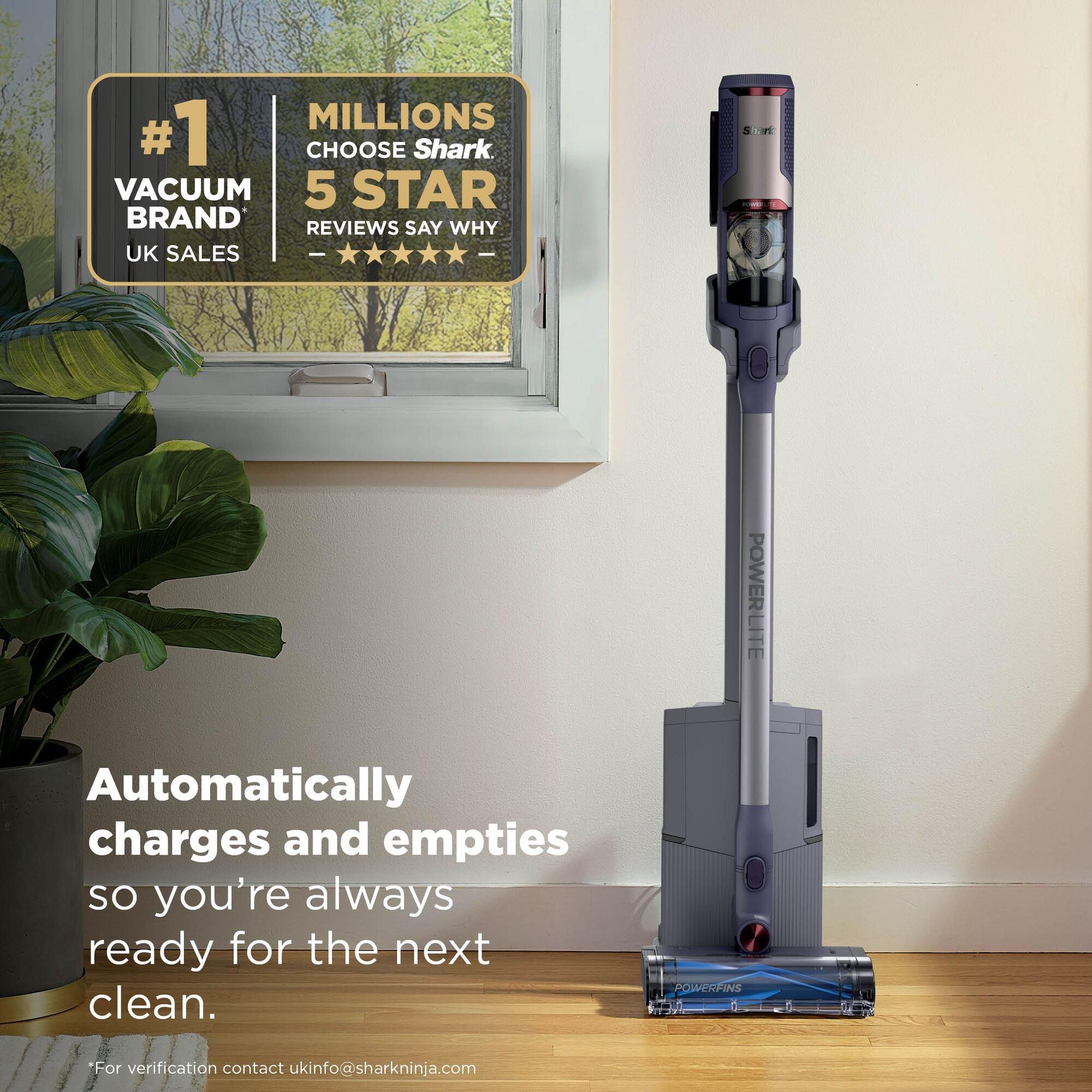 Blue & Silver - Shark - Clean & Empty Cordless Vacuum Cleaner BU3621UKT - 3