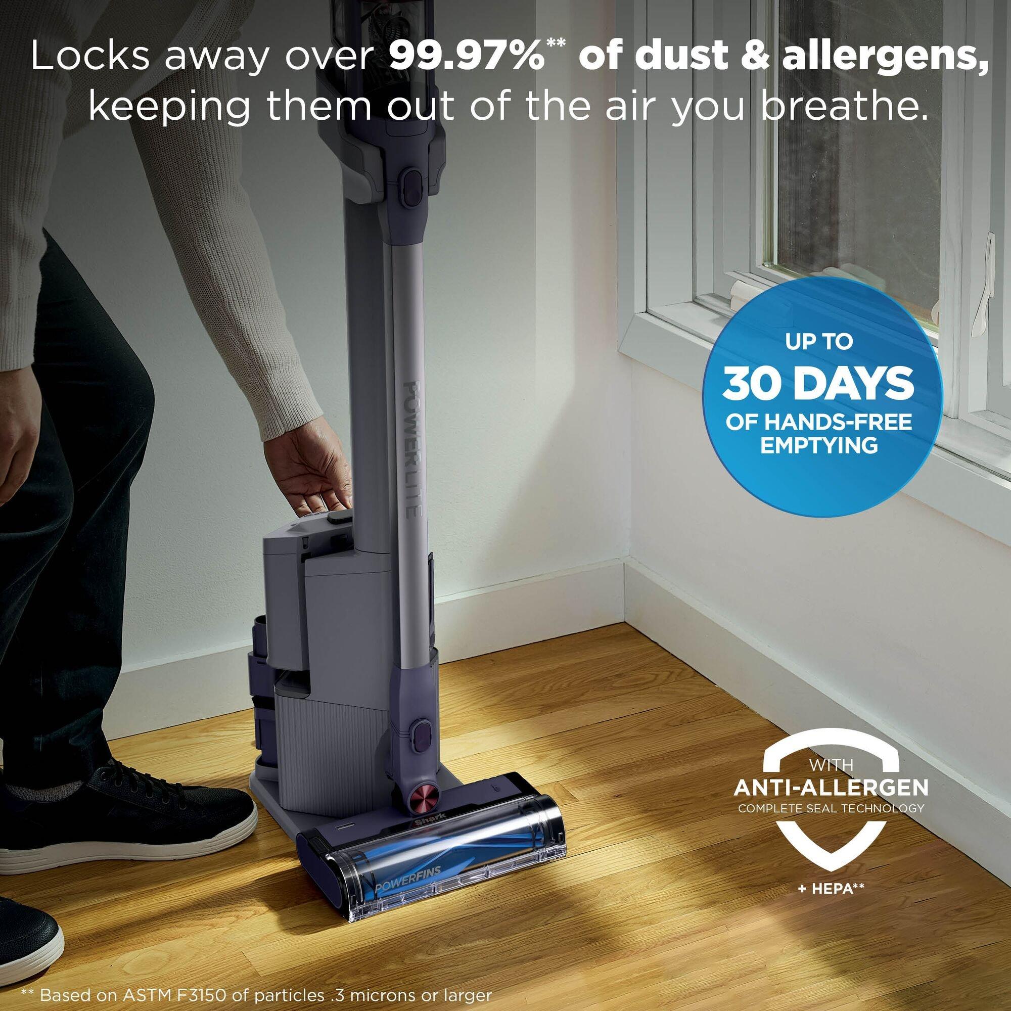 Blue & Silver - Shark - Clean & Empty Cordless Vacuum Cleaner BU3621UKT - 4