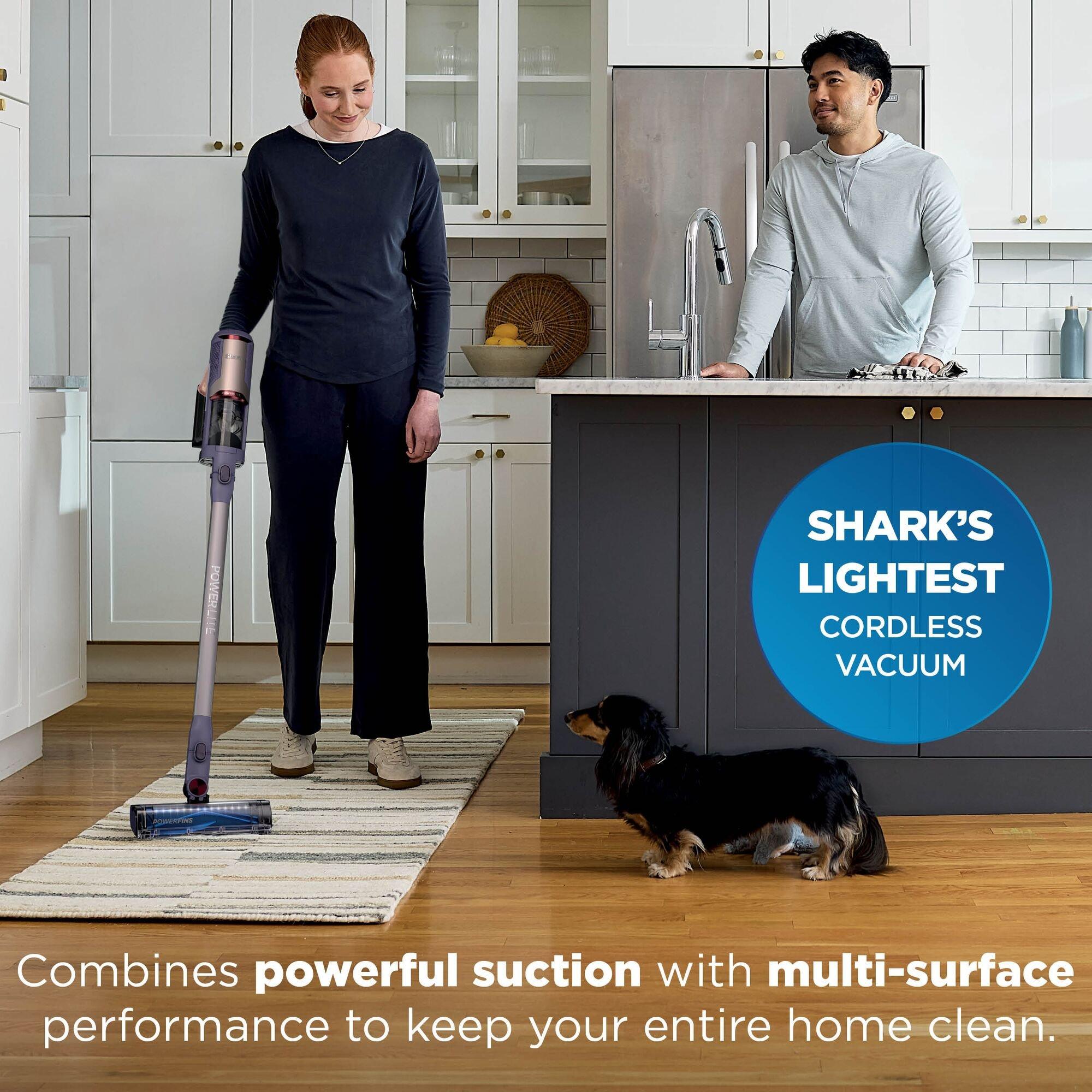 Blue & Silver - Shark - Clean & Empty Cordless Vacuum Cleaner BU3621UKT - 5