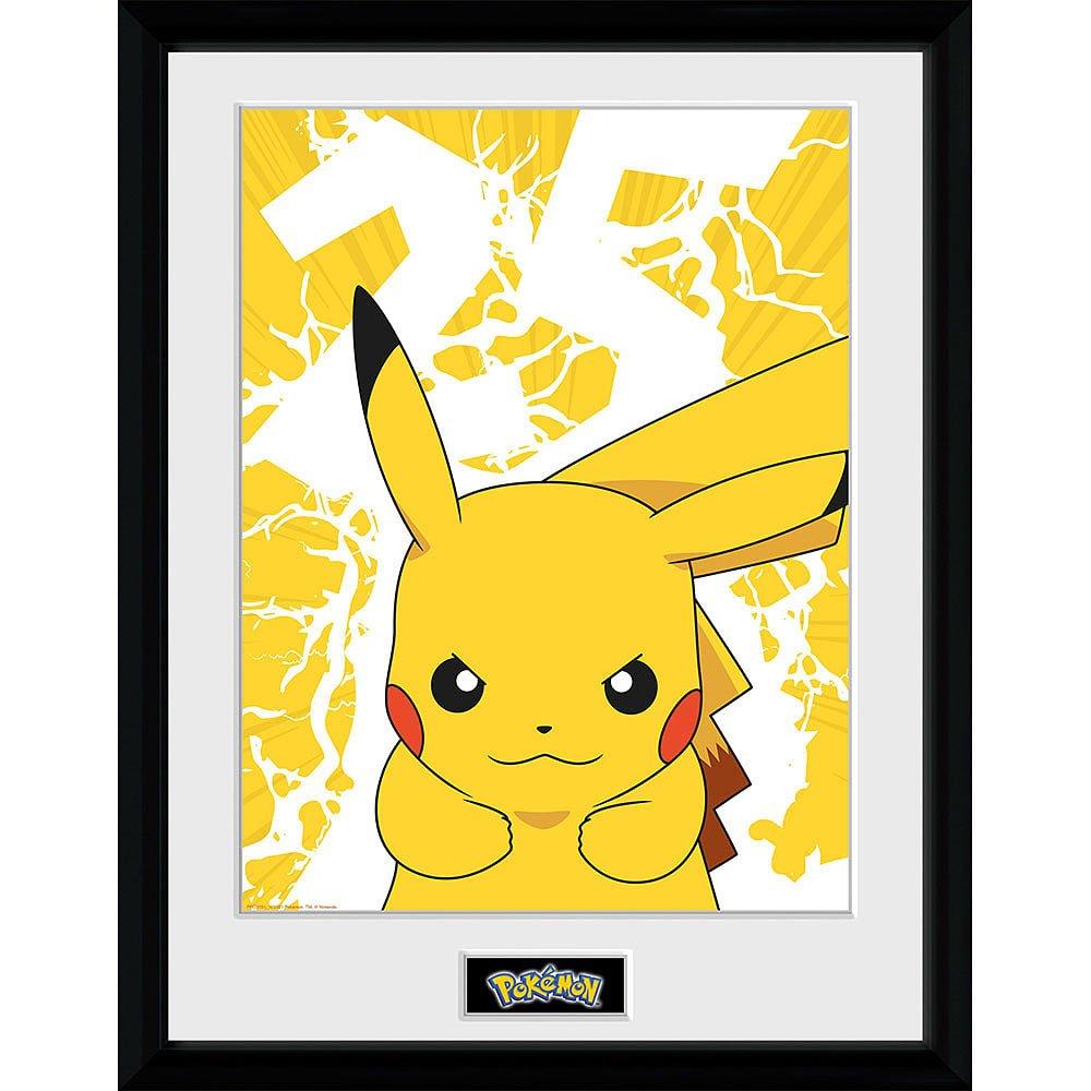 Waren - Pokemon - Pokémon 25th Anniversary Pikachu Framed Print