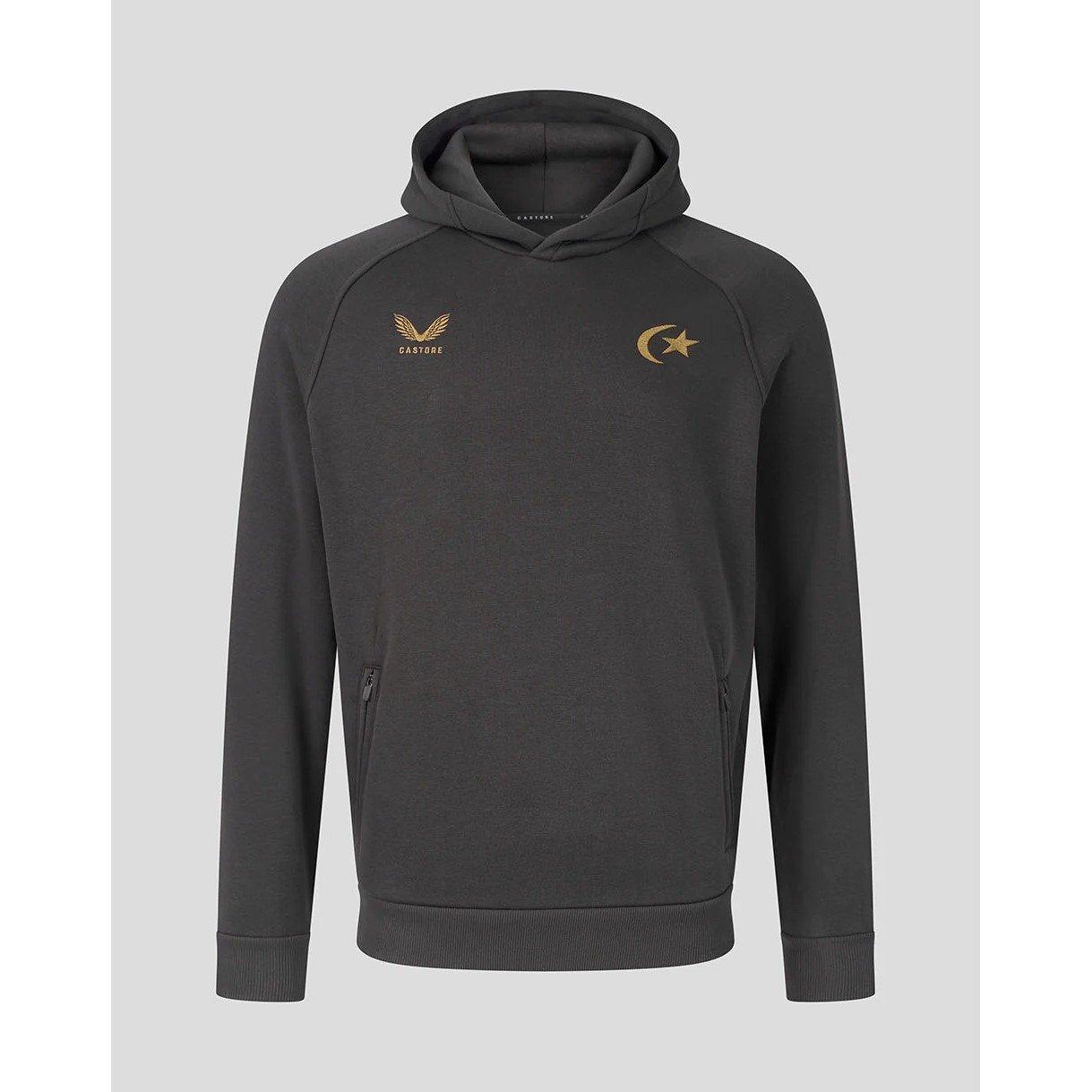 Castore Men's Full Saracens Fan Edition Fleece Hoodie - Grey - M