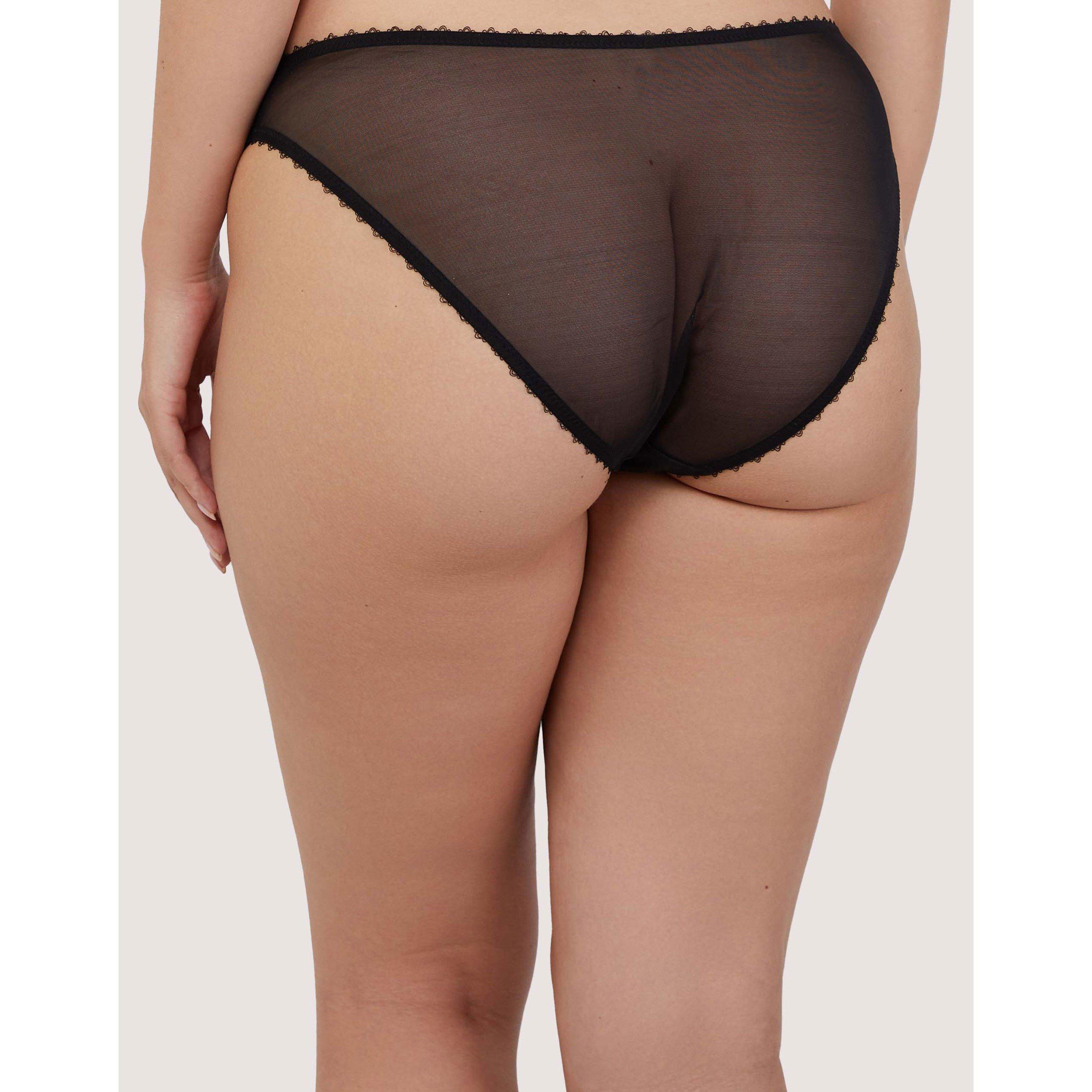 Black - Playful Promises - Grace Black Brazilian Brief - 3