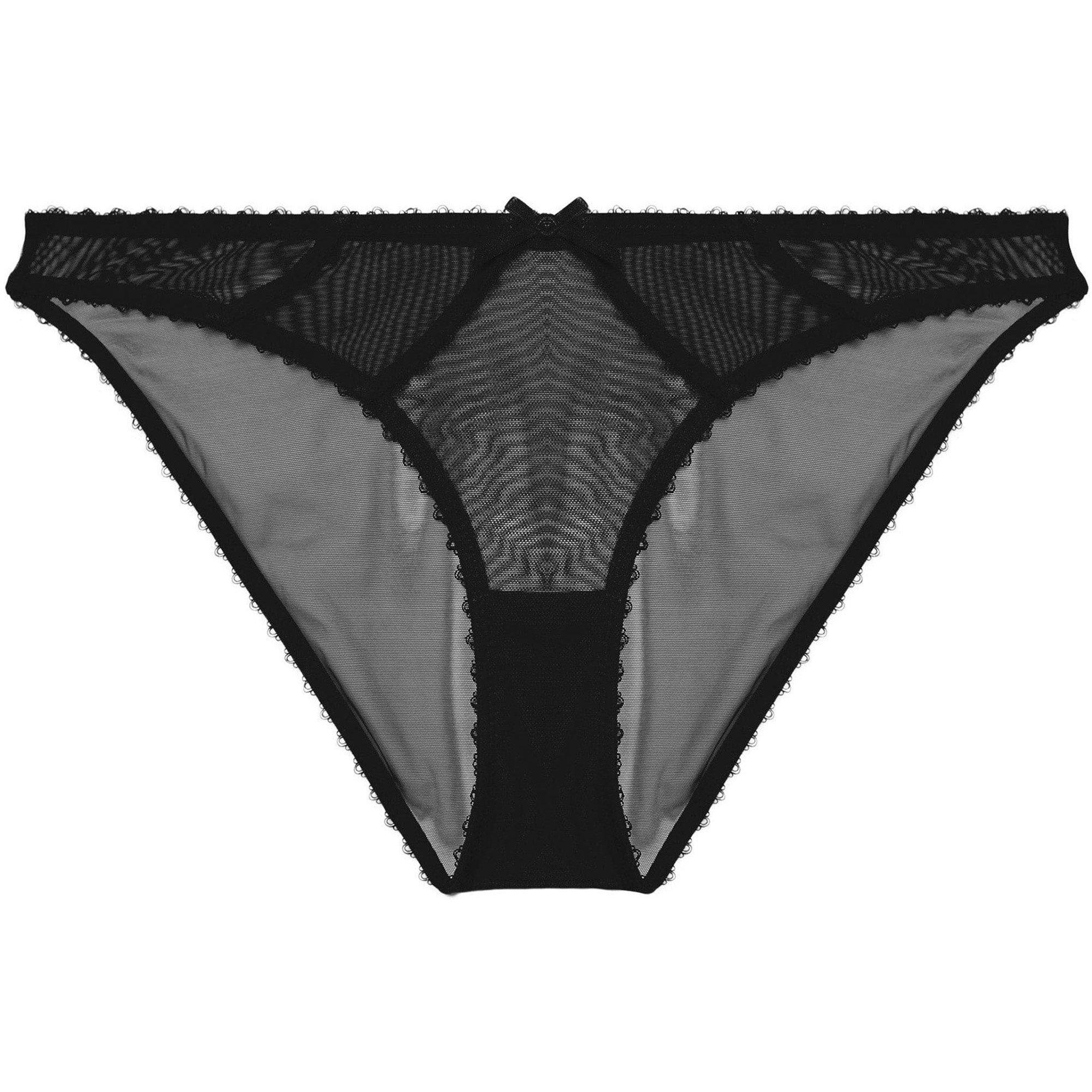 Black - Playful Promises - Grace Black Brazilian Brief - 4