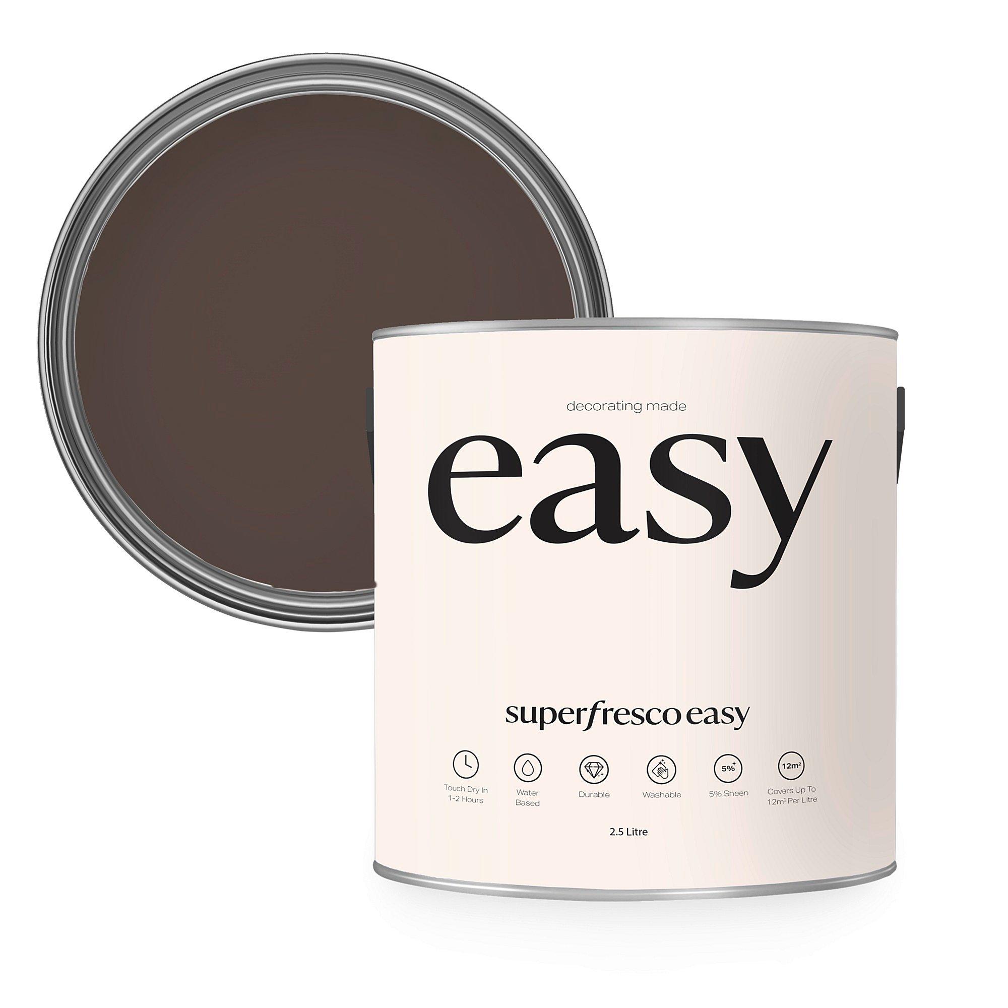 Warm Cognac - Superfresco Easy - Warm Cognac Matt Emulsion Paint 2.5 Litre - 1