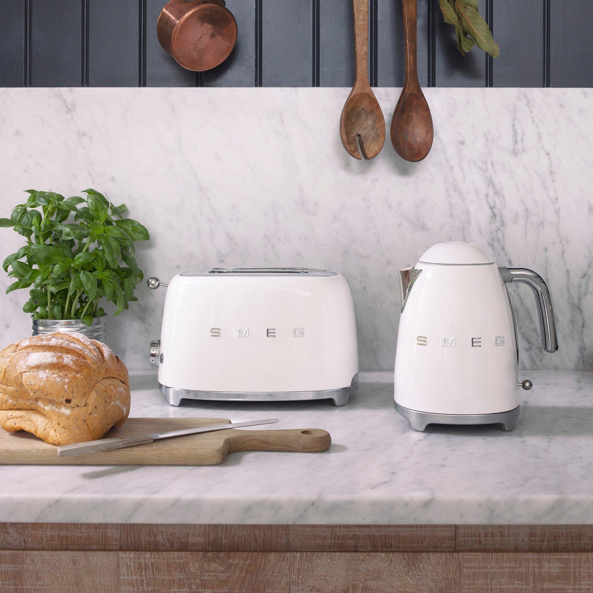 Cream - Smeg - 50s Style Retro Range Breakfast Set 0.8L 1400W M - 5