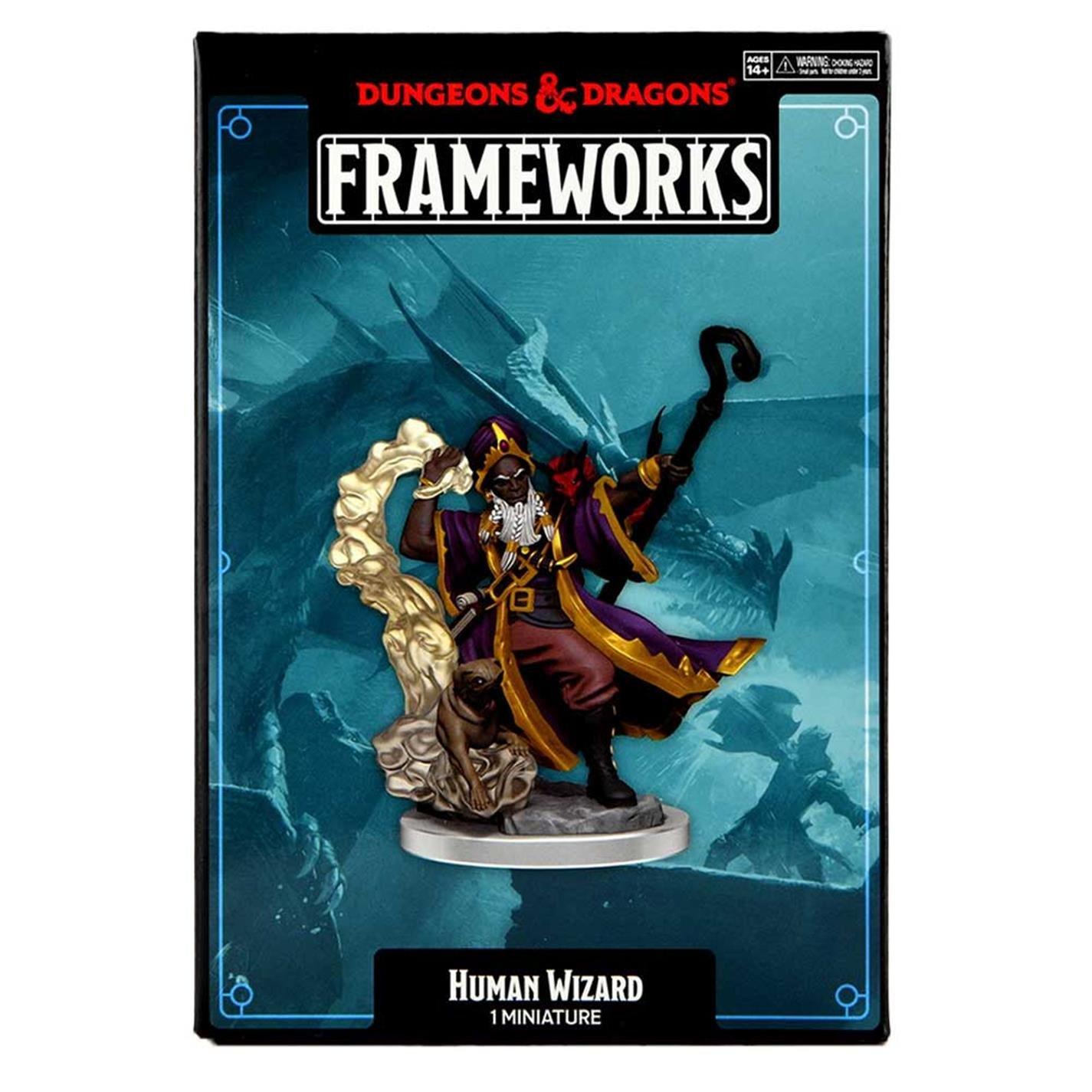 Dungeons And Dragons  Dungeons & Dragons Frameworks: Human Wizard Male - Merchandise