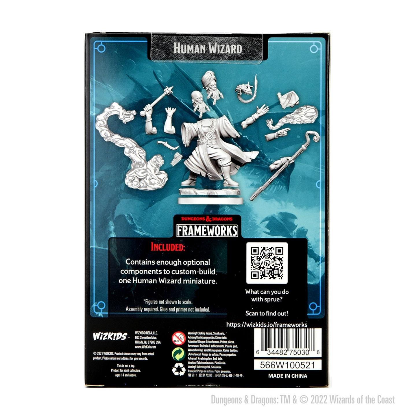 Mercancía - Dungeons and Dragons - Dungeons & Dragons Frameworks: Human Wizard Male - 2