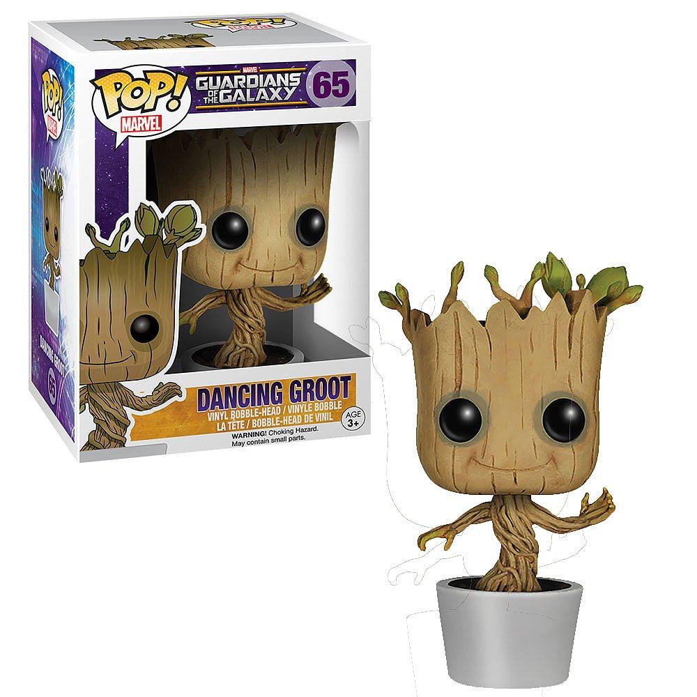 Funko  Pop! Bobble: Marvel: Guardians O/T Galaxy: Dancing Groot - 