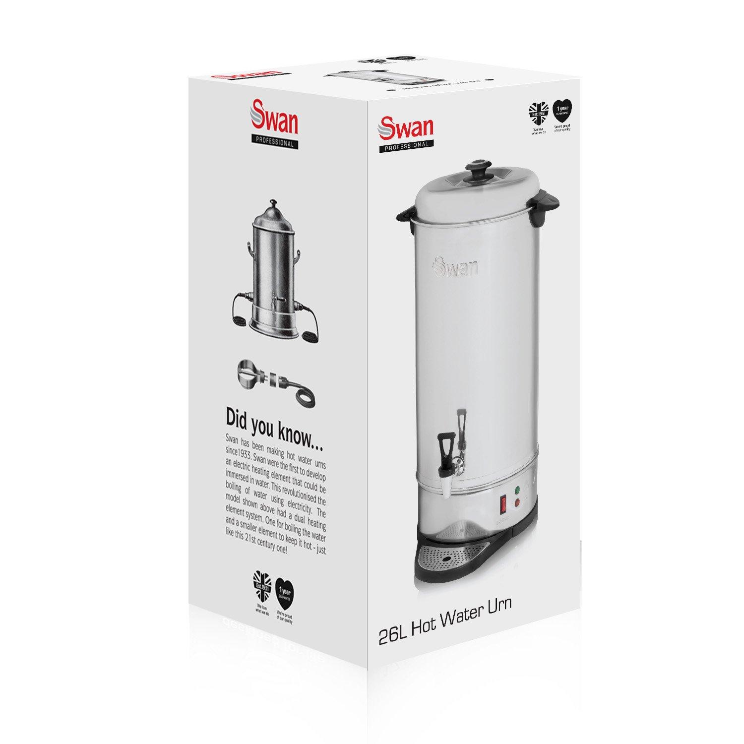 Stainless Steel - Swan - 26 Litre Tea Urn - 5