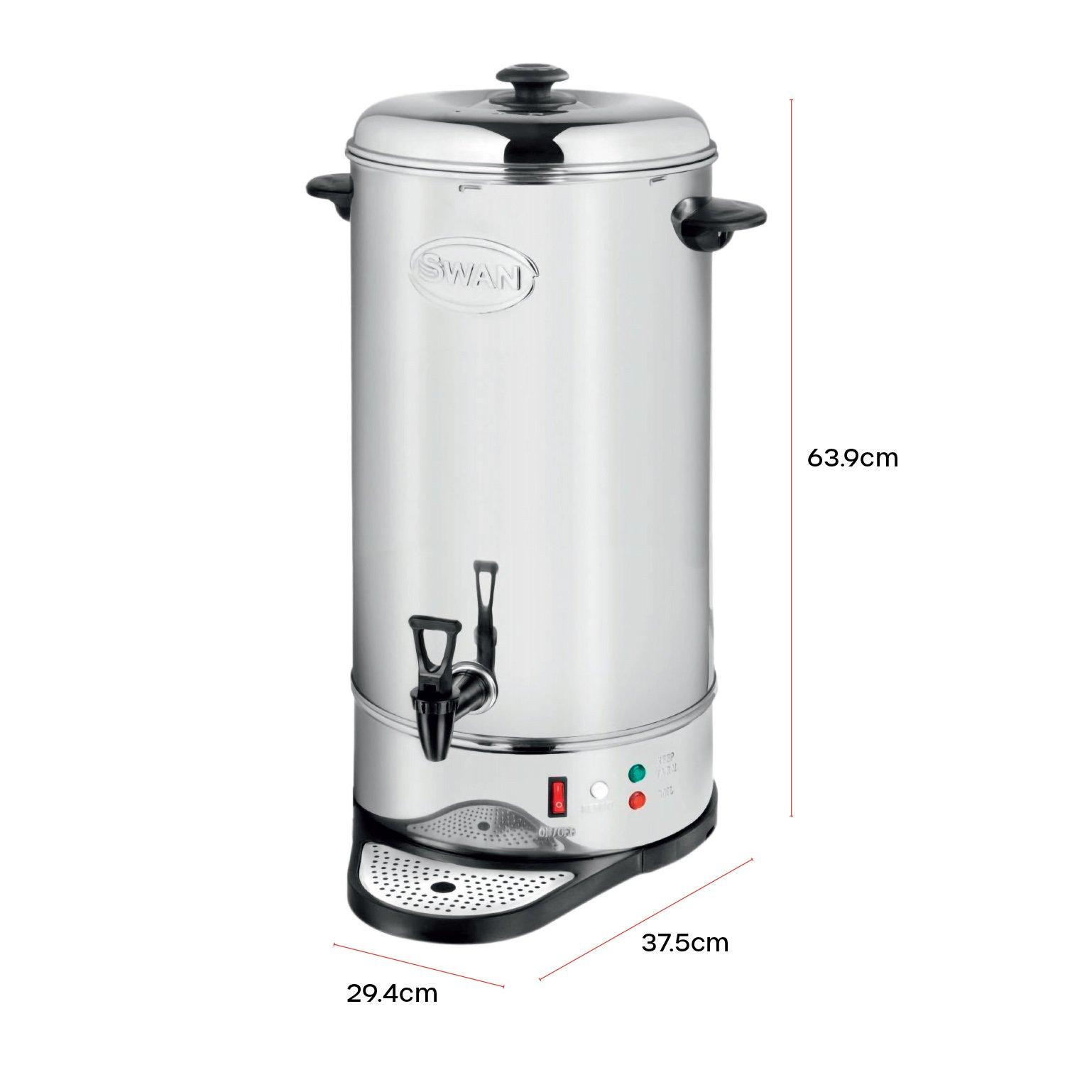 Stainless Steel - Swan - 26 Litre Tea Urn - 6