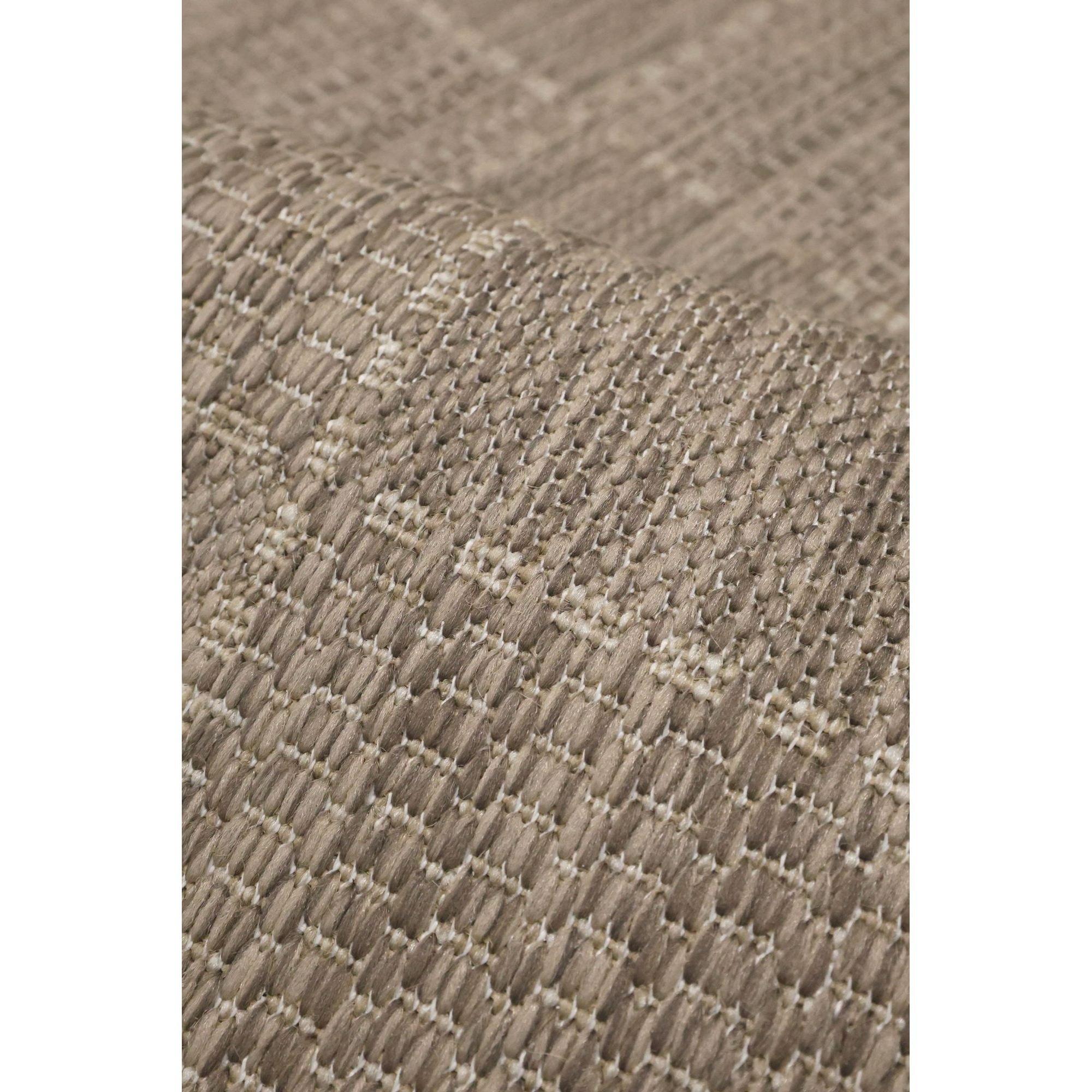Latte - Homemaker - Check Gel Flatweave Rug Latte - 5