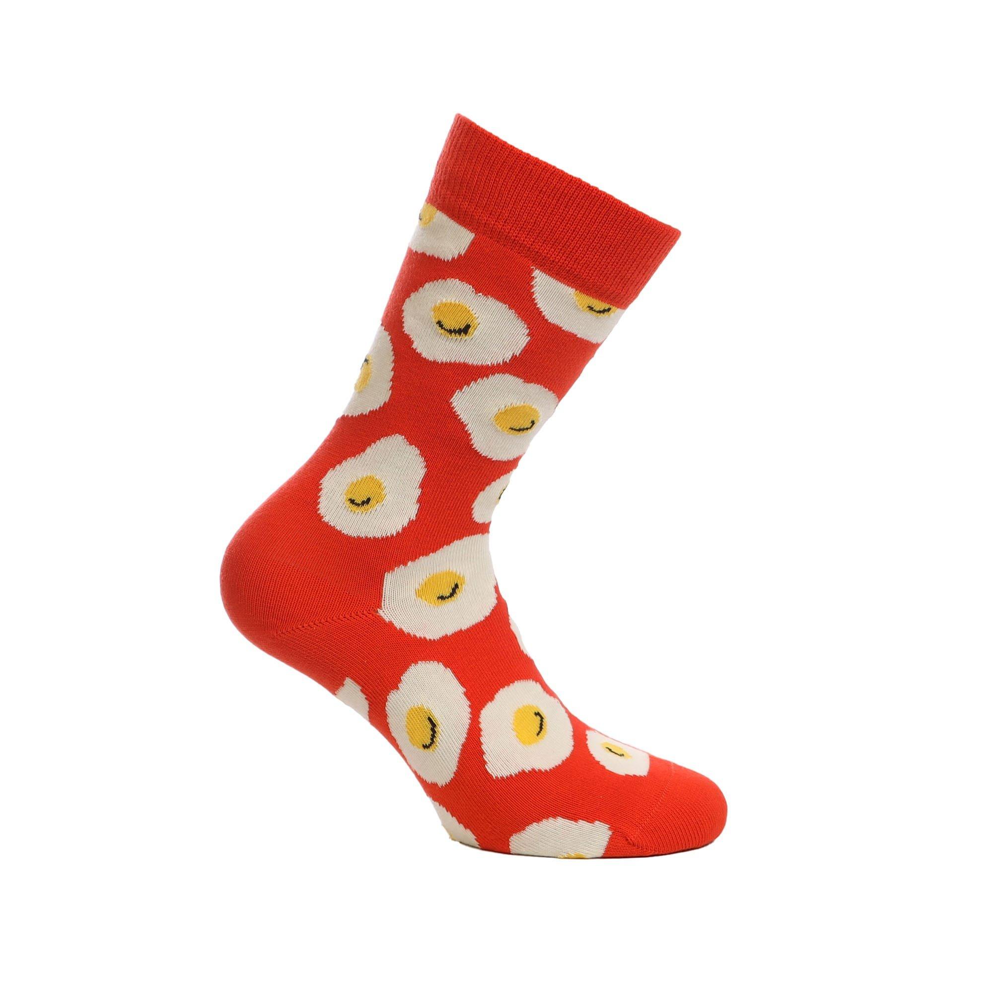 Orange - Happy Socks - Sunny Side Up Socks - 2