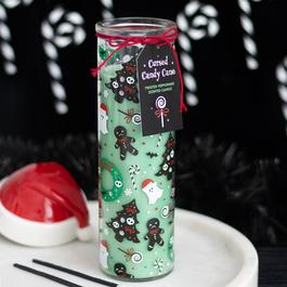 Something Different Merry Creepmas Cursed Candy Cane Tube Candle