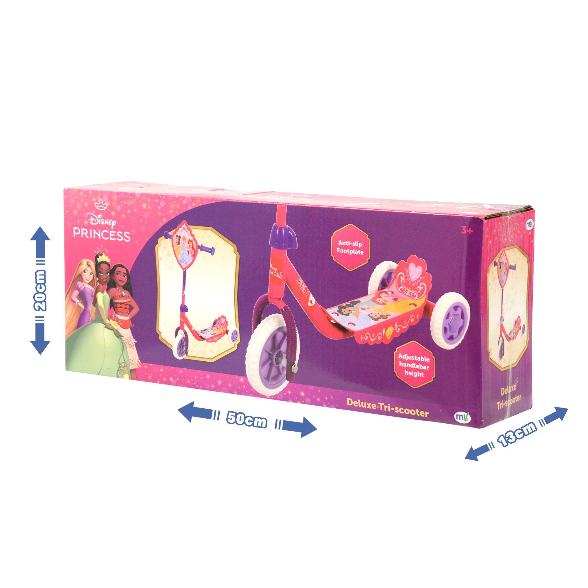 Multicoloured - Disney - Disney Princess Deluxe Tri Scooter - 8