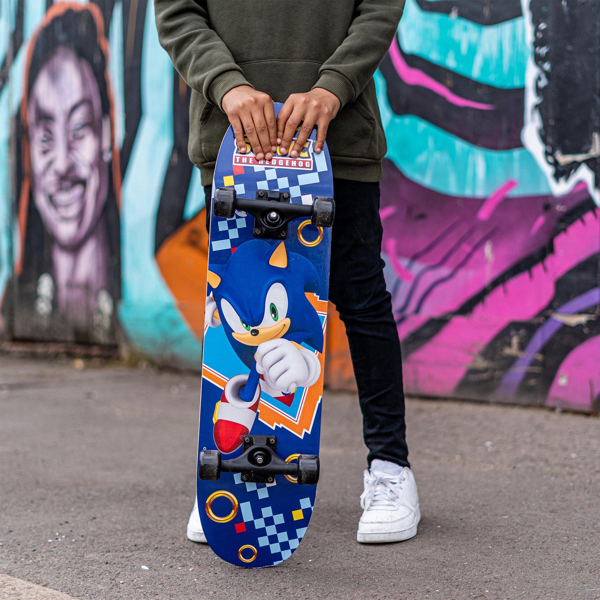 Multicoloured - Sonic - Sonic Skateboard - 3