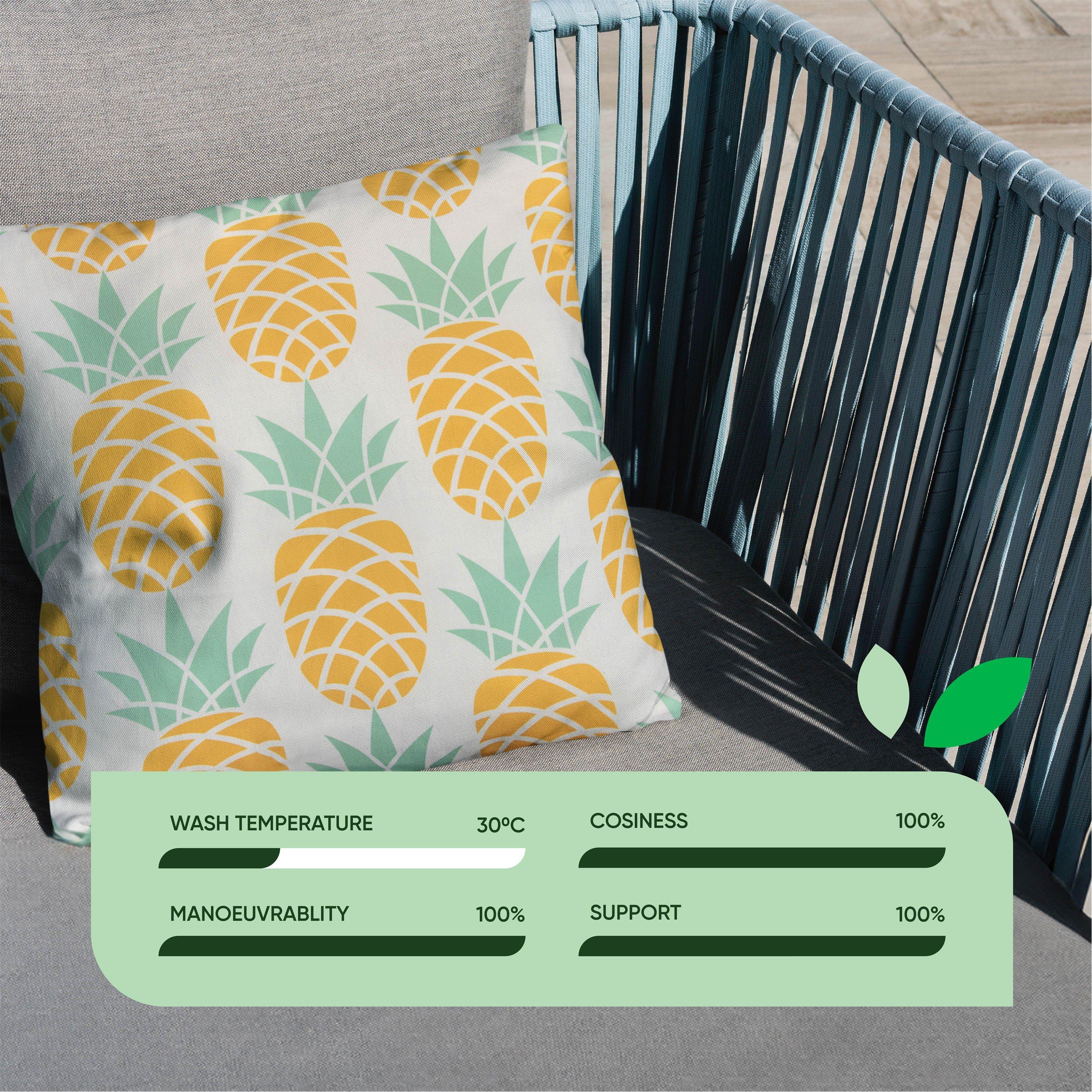 Multi - Streetwize - Outdoor Scatter Cushions - Pineapple - 3