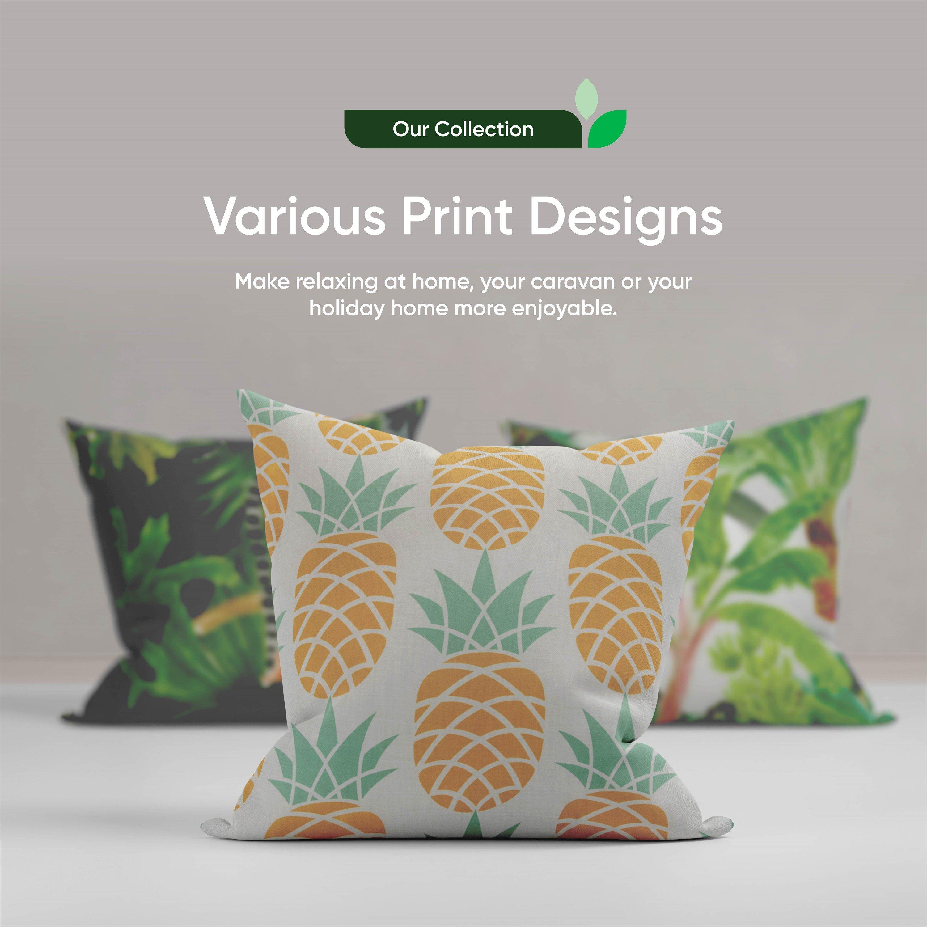 Multi - Streetwize - Outdoor Scatter Cushions - Pineapple - 7
