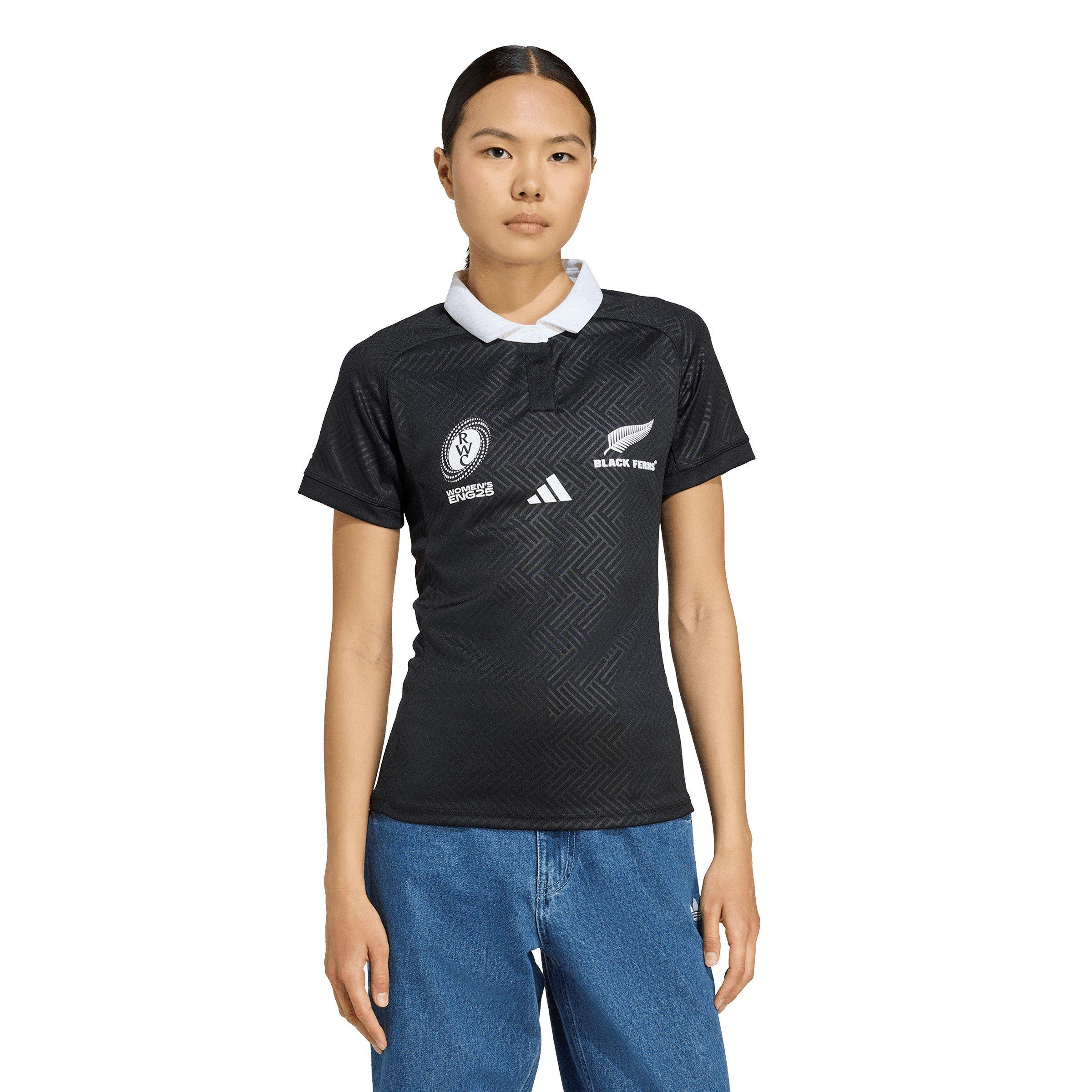 All Black - adidas - Black Ferns World Cup Home Shirt 2025 Womens - 3
