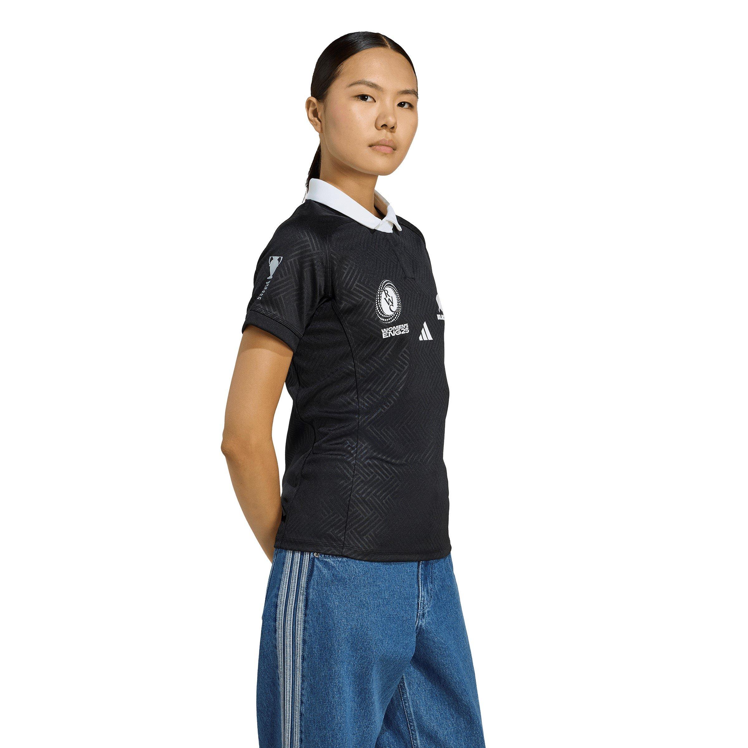 All Black - adidas - Black Ferns World Cup Home Shirt 2025 Womens - 7