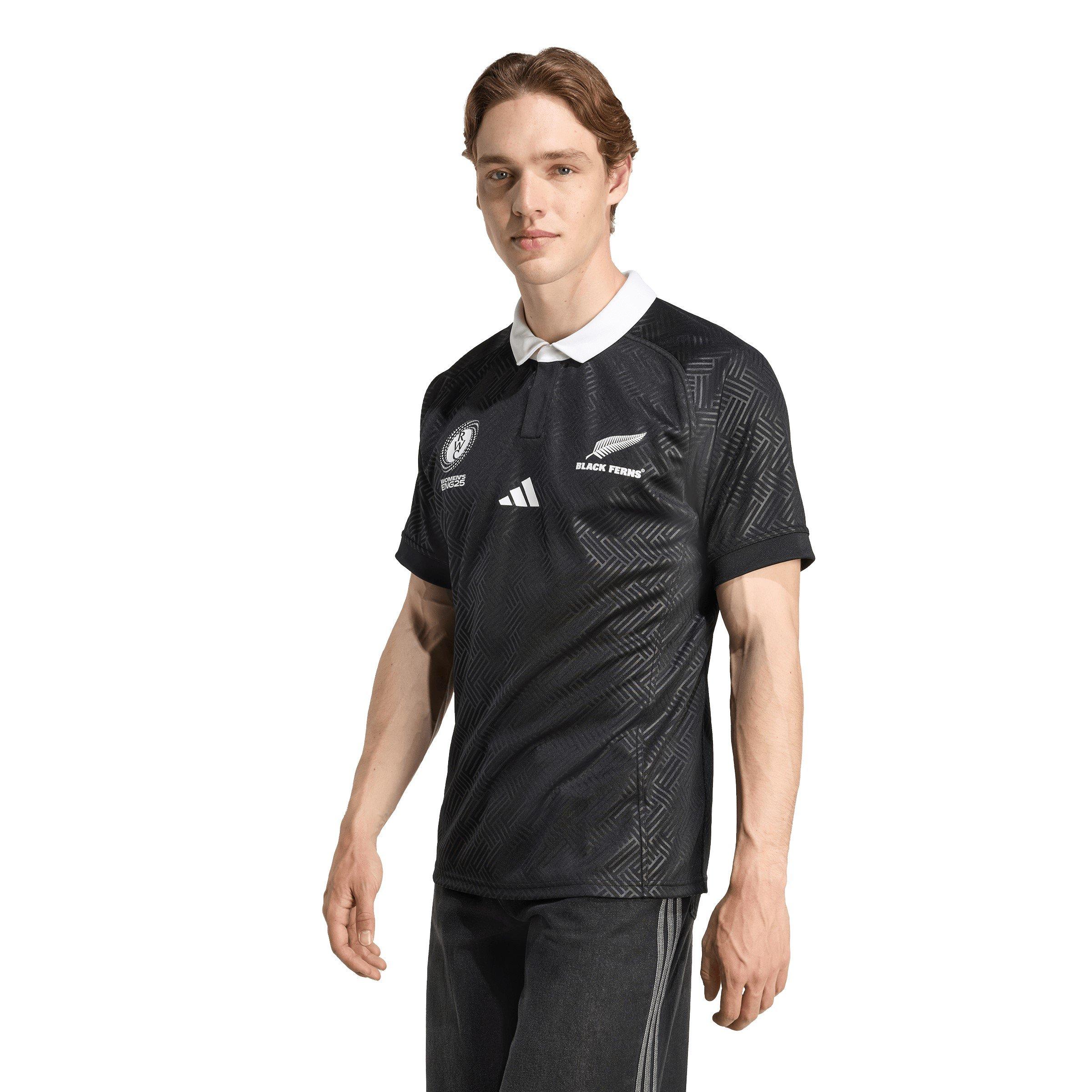 All Black - adidas - Black Ferns World Cup Home Shirt 2025 Adults - 3