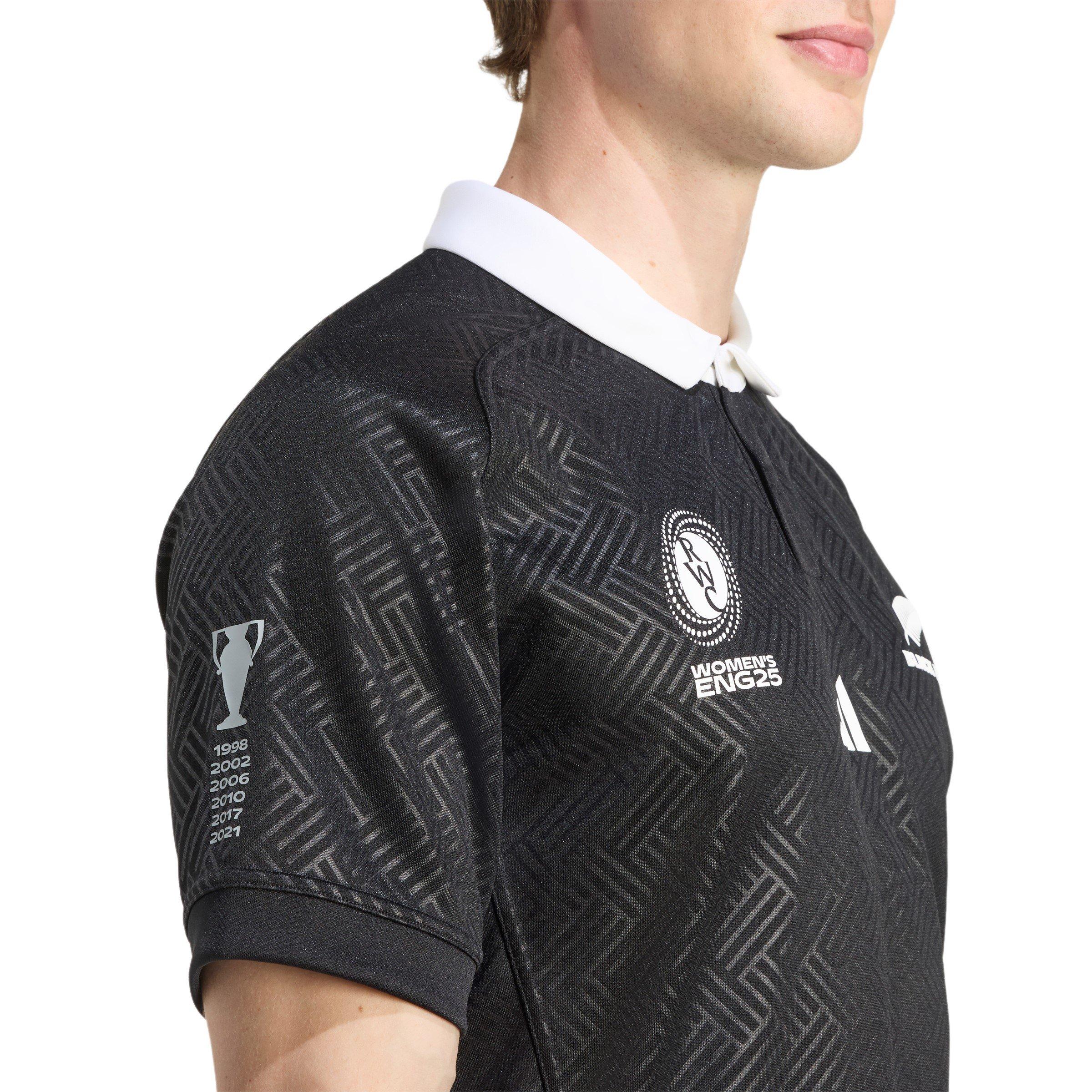 All Black - adidas - Black Ferns World Cup Home Shirt 2025 Adults - 5