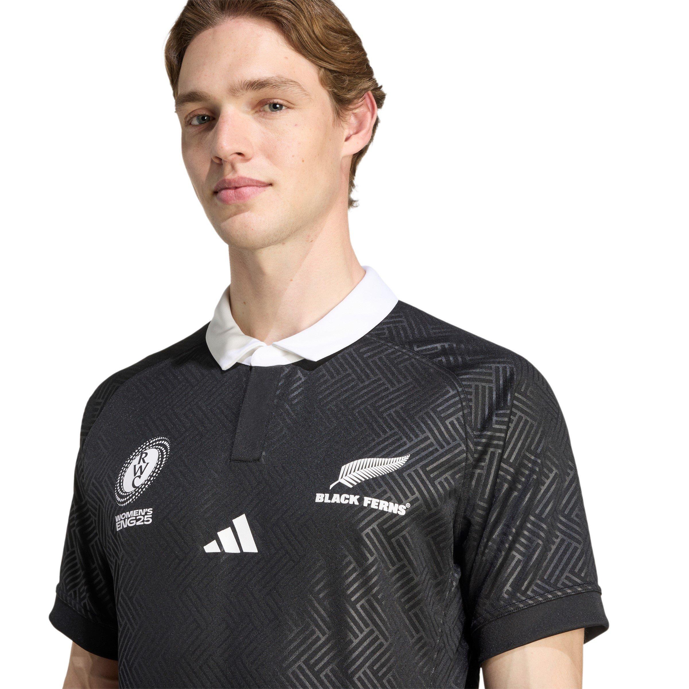 All Black - adidas - Black Ferns World Cup Home Shirt 2025 Adults - 6