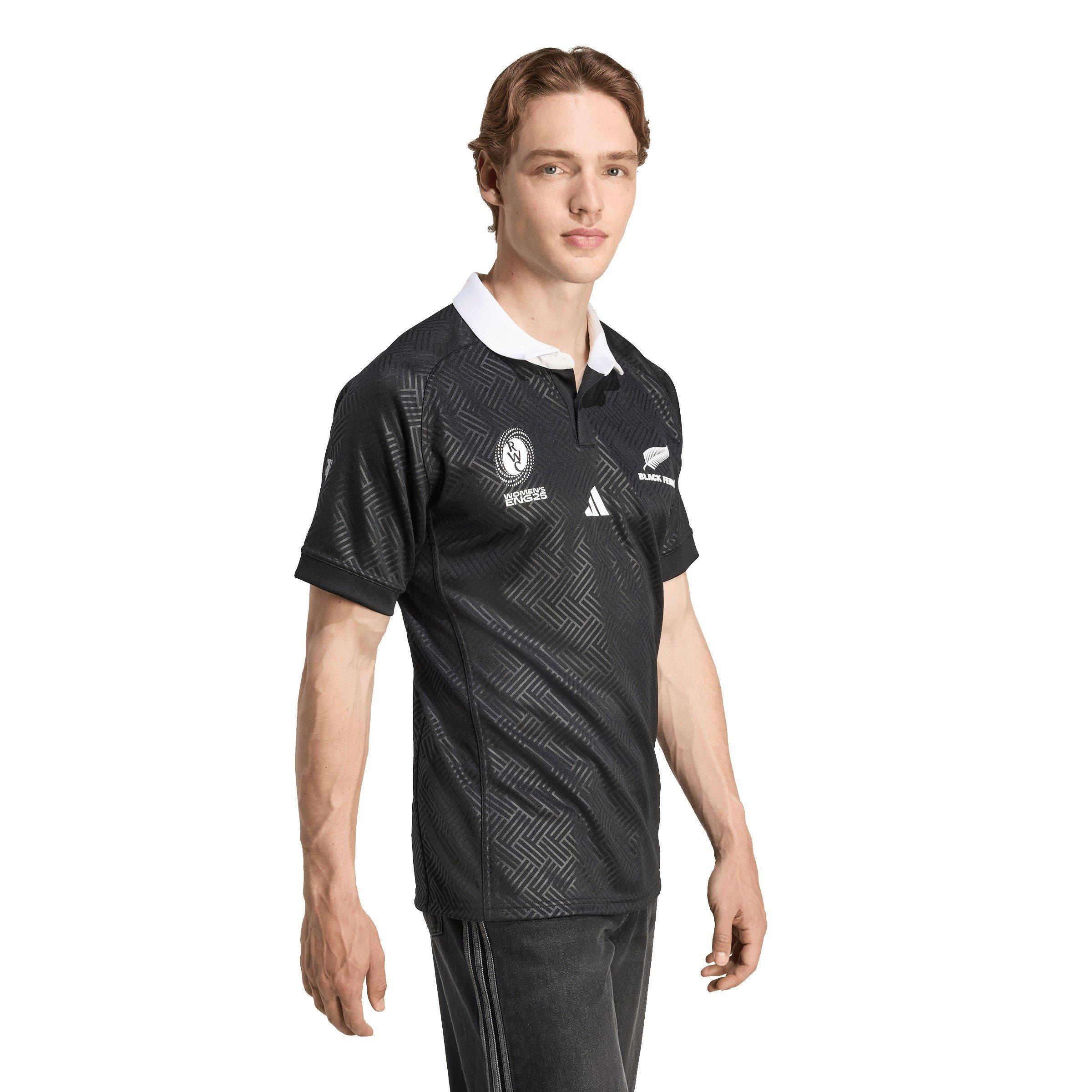 All Black - adidas - Black Ferns World Cup Home Shirt 2025 Adults - 7
