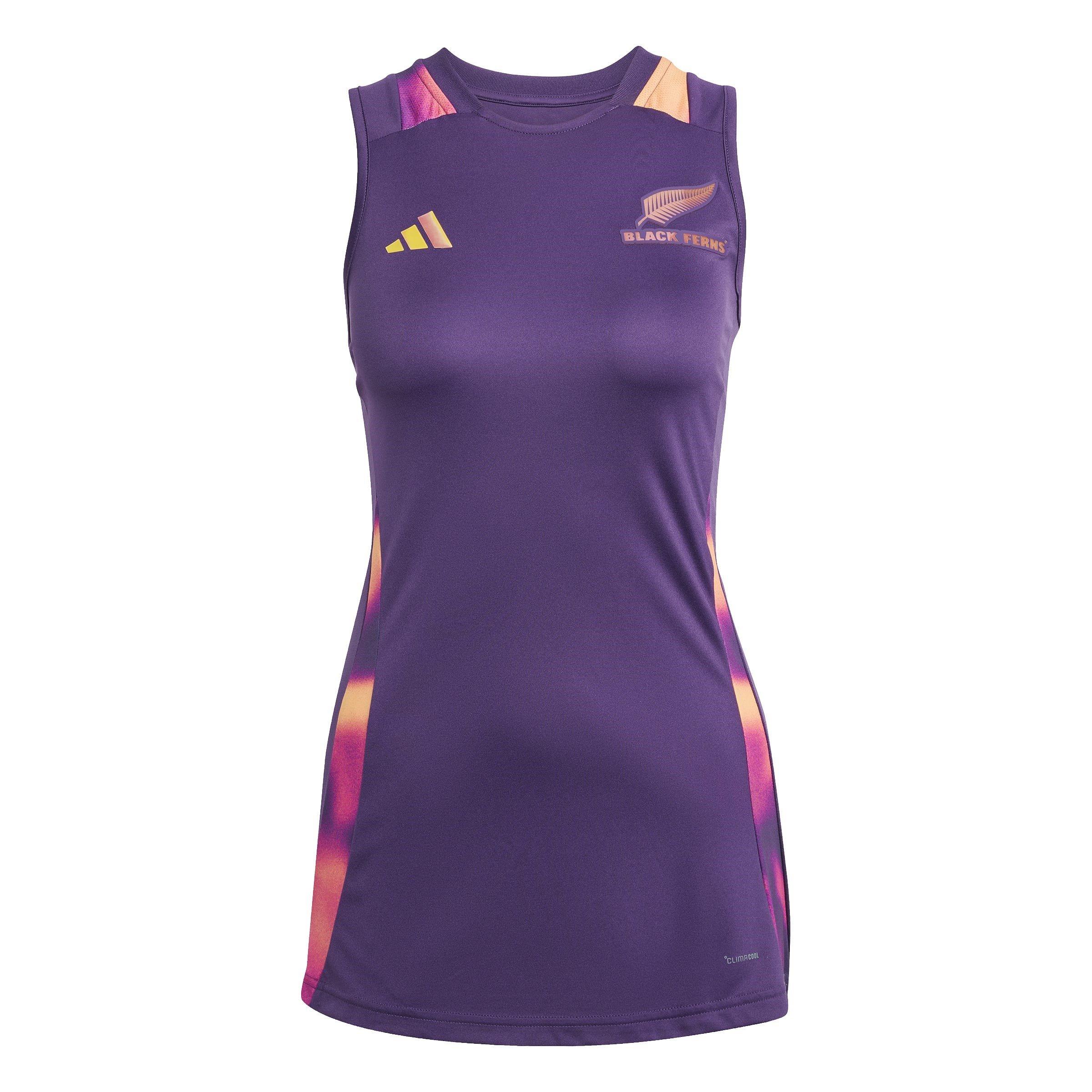 Plum/Multi - adidas - Black Ferns Singlet 2025 Womens - 1