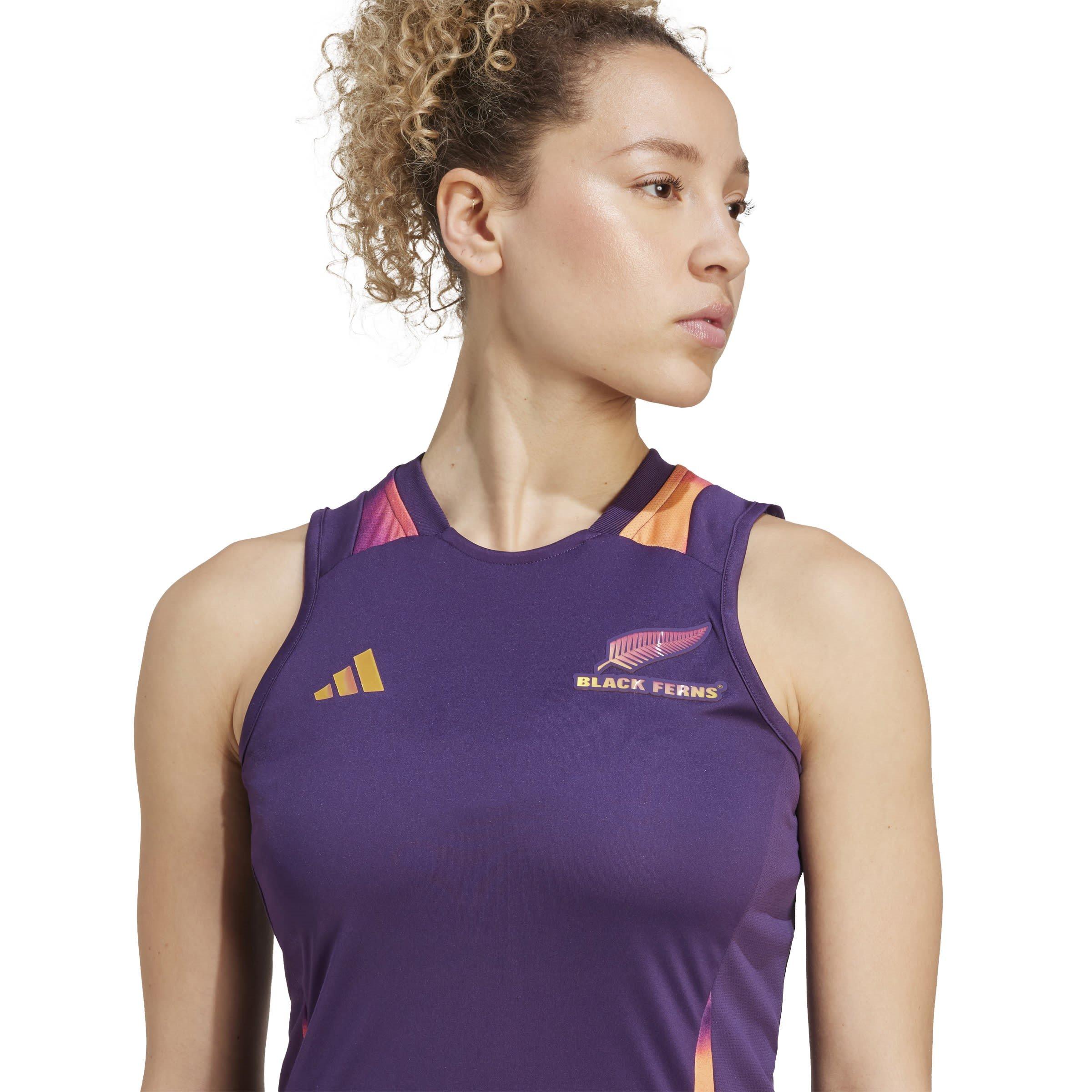 Plum/Multi - adidas - Black Ferns Singlet 2025 Womens - 6