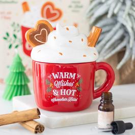 Something Different Hot Chocolate Mug Shaped Oil Burner