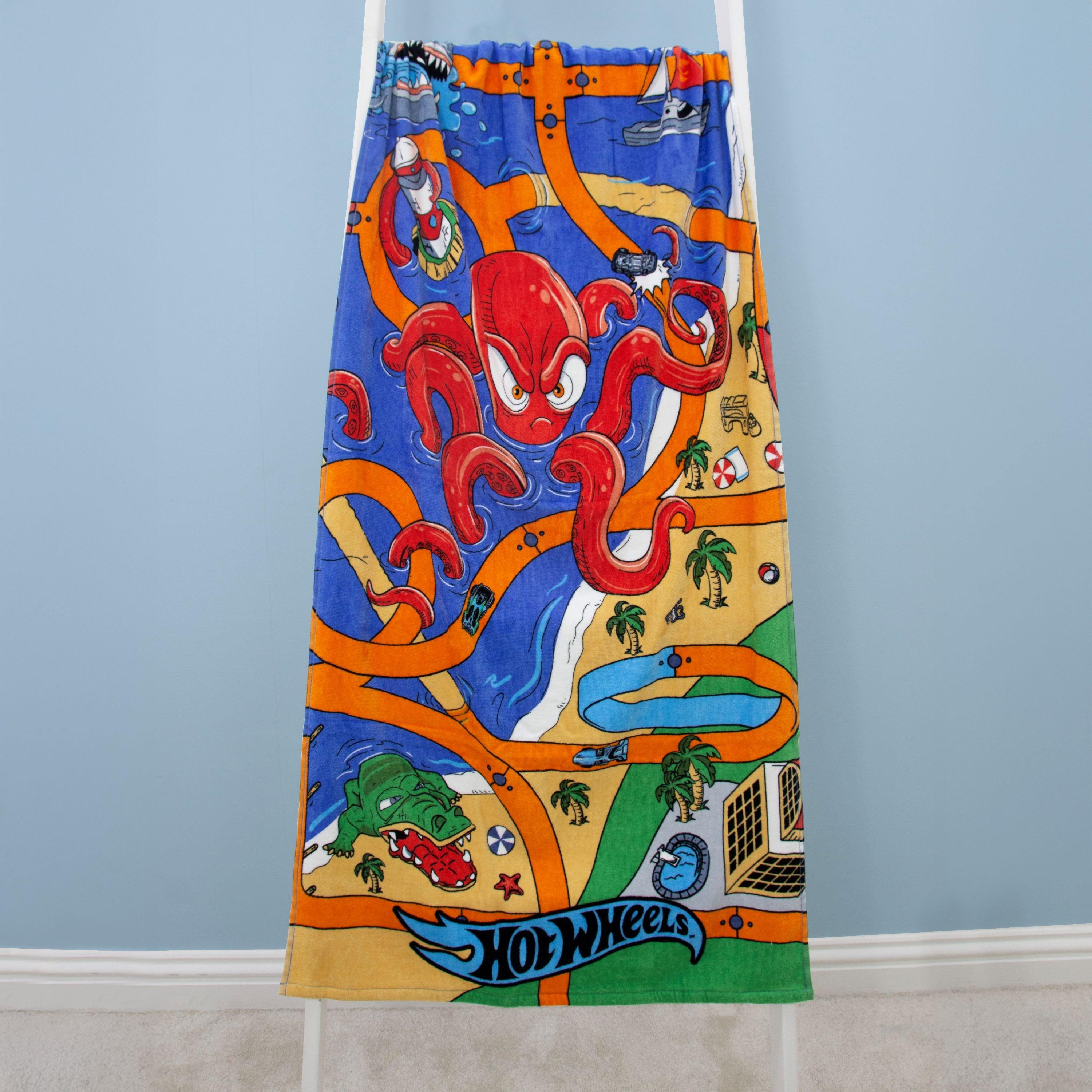 Multicolour - Hot Wheels - Hot Wheels Creature Towel - 3