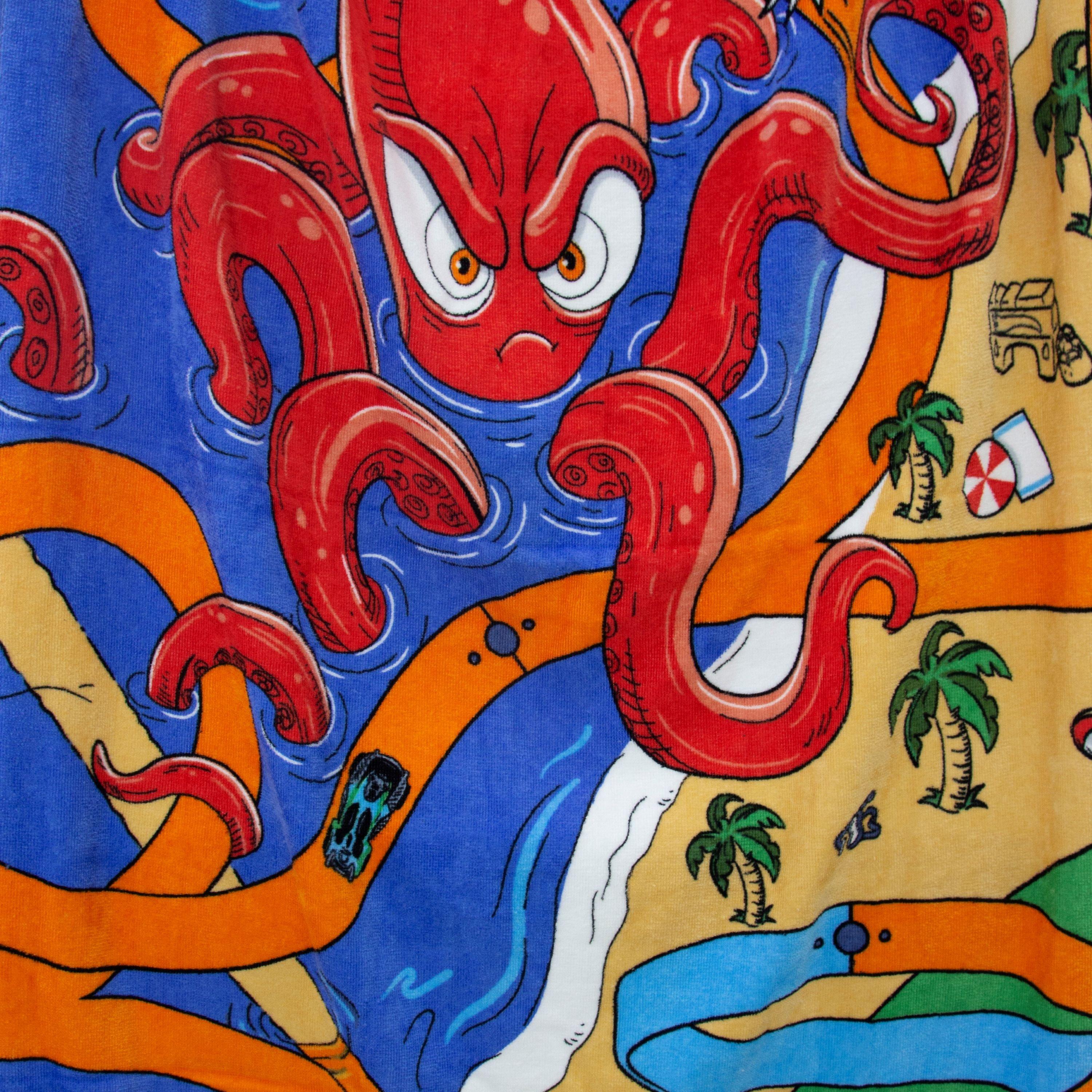 Multicolour - Hot Wheels - Hot Wheels Creature Towel - 4