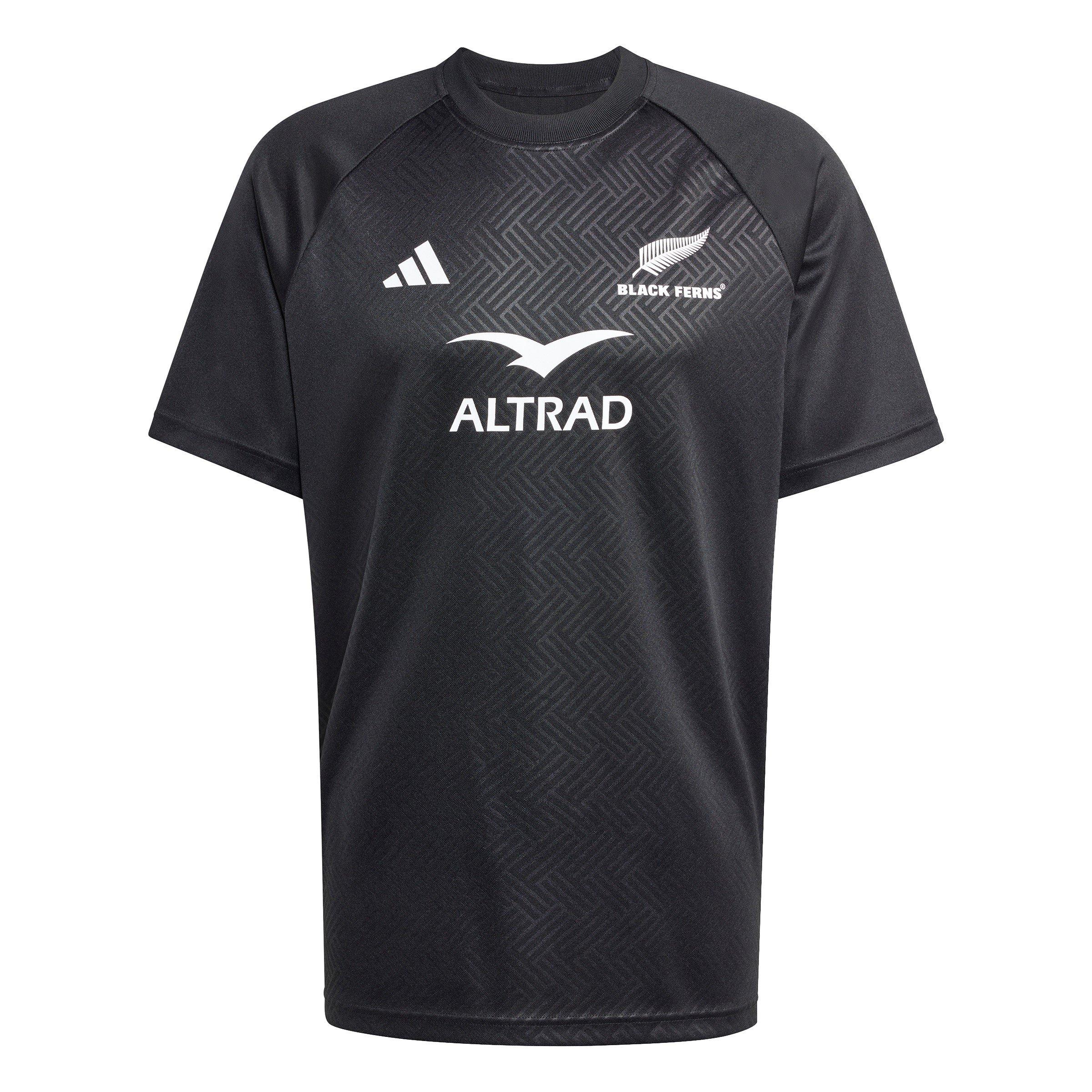 All Black - adidas - Black Ferns Supporters T-Shirt 2025 Adults - 1