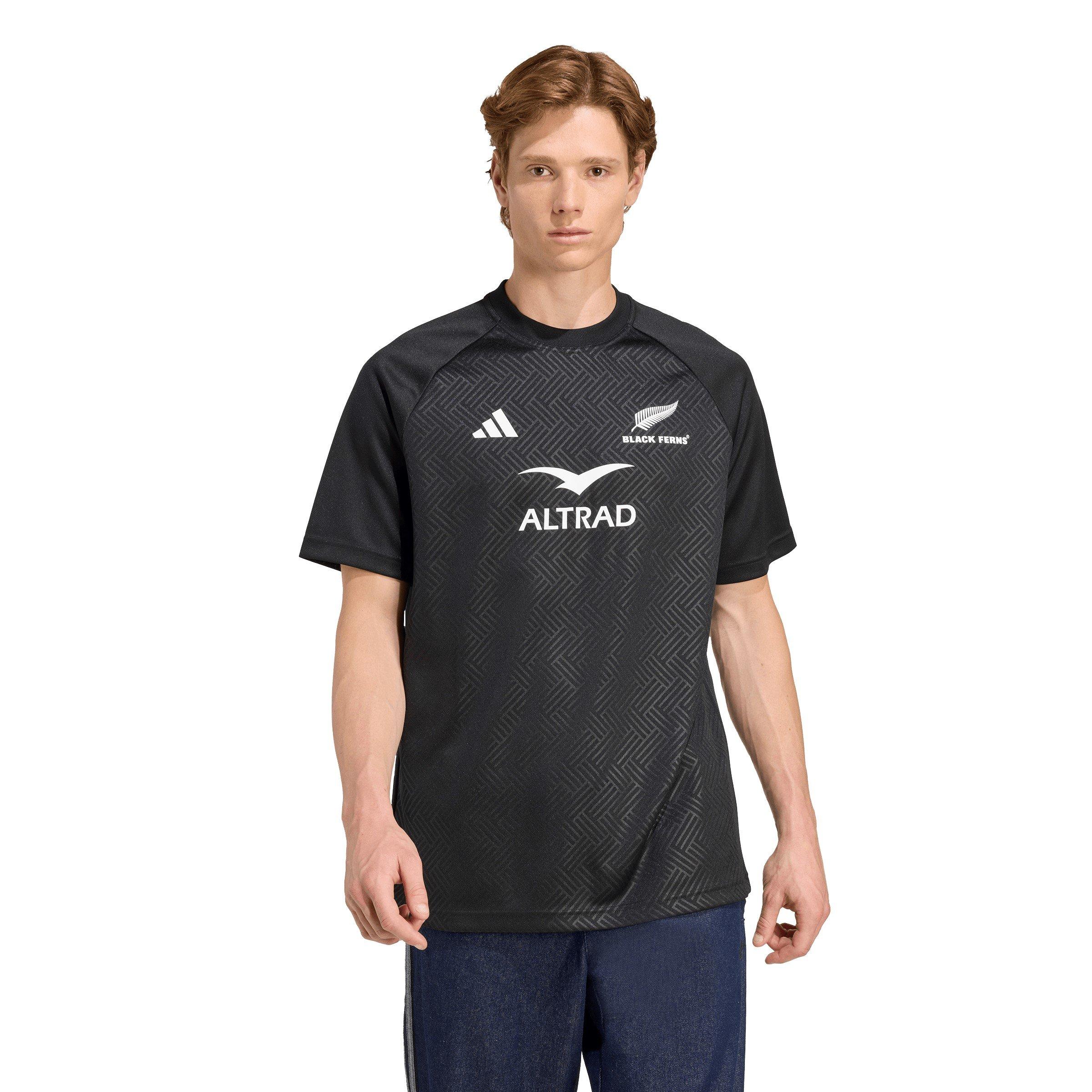 All Black - adidas - Black Ferns Supporters T-Shirt 2025 Adults - 3