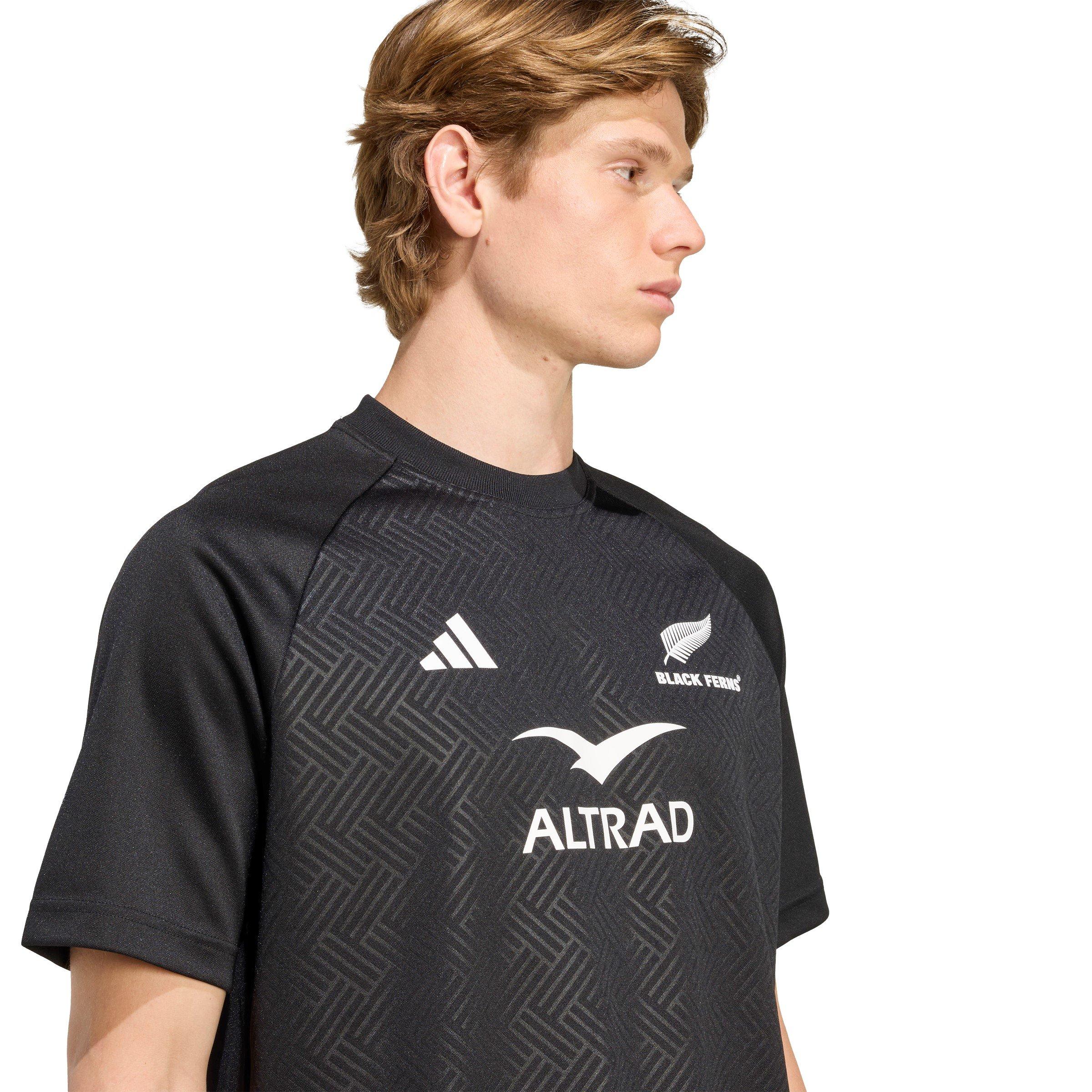 All Black - adidas - Black Ferns Supporters T-Shirt 2025 Adults - 5